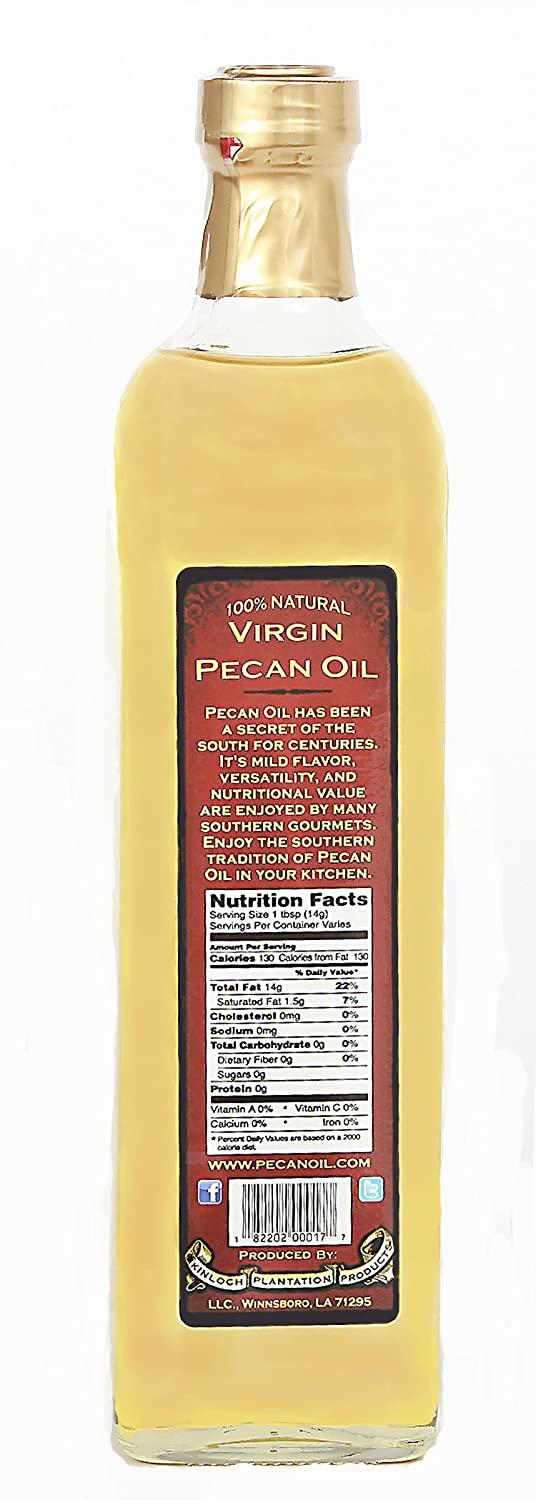 Kinloch Plantation Pecan Oil 750 ML 25.36 Fl Oz (Pack of 1)
