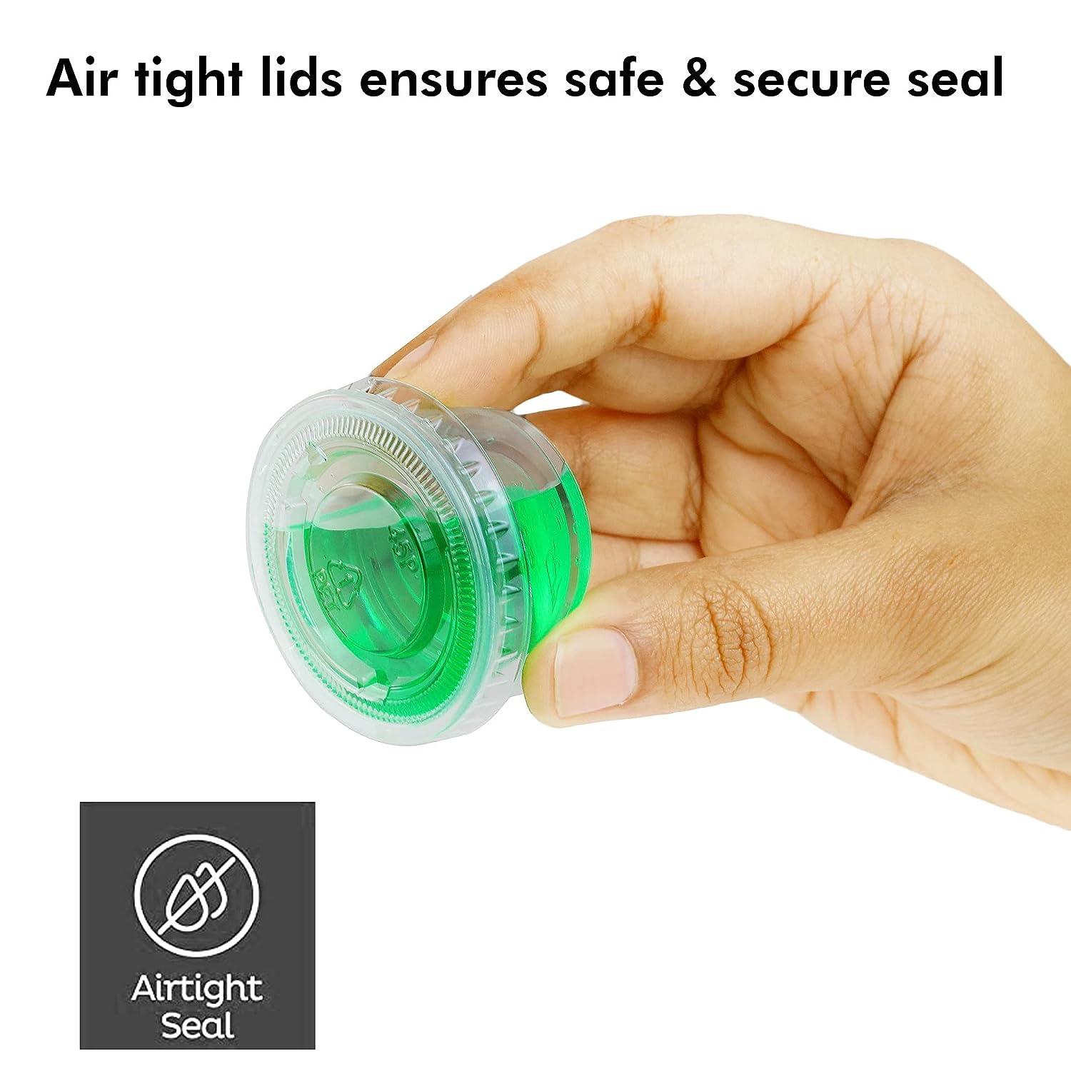 200 Sets of (0.75 Oz) Medicine Cups with LeakResistant Lids Bulk