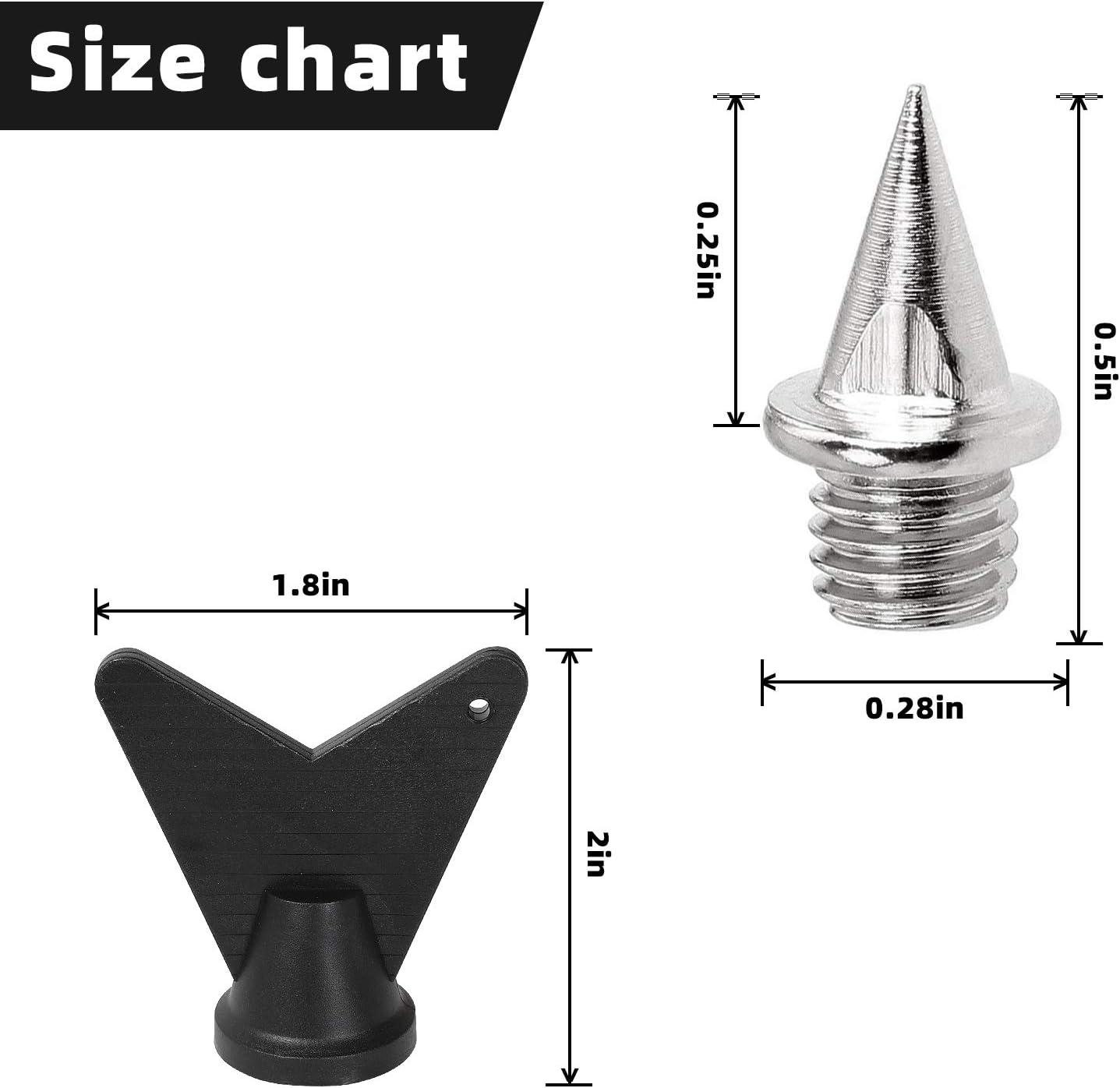 replacement spikes for track shoes