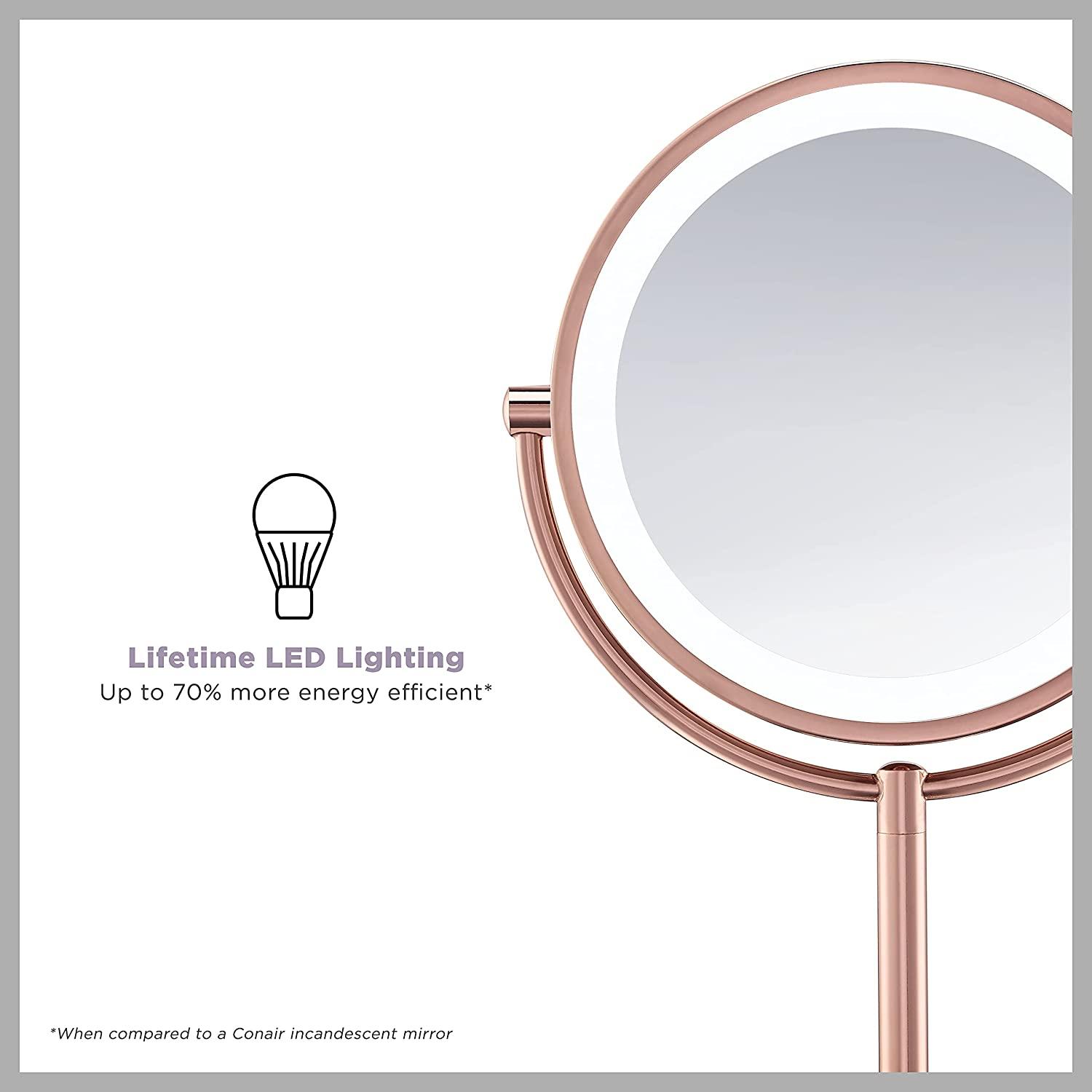 Conair reflections top incandescent lighted mirror