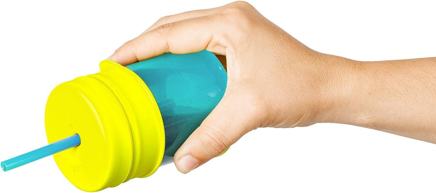 Boon SNUG Straw with Cup Blue/Orange/Green Blue/Orange/Green Cup w
