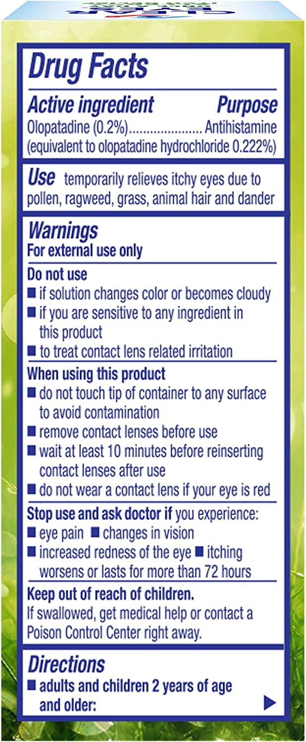 Clear Eyes Once Daily Allergy Relief Eye Drops, 0.085 fl oz Allergy