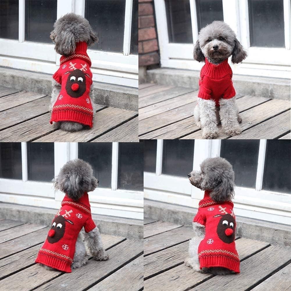 XXL Abrrlo Dog Costumes - Cozy Cotton Christmas Sweater & Winter Coat for  Pets | Ideal Dog Clothes for Holiday Dress-Up | Buy Now with Express  International Delivery | GoSupps.com