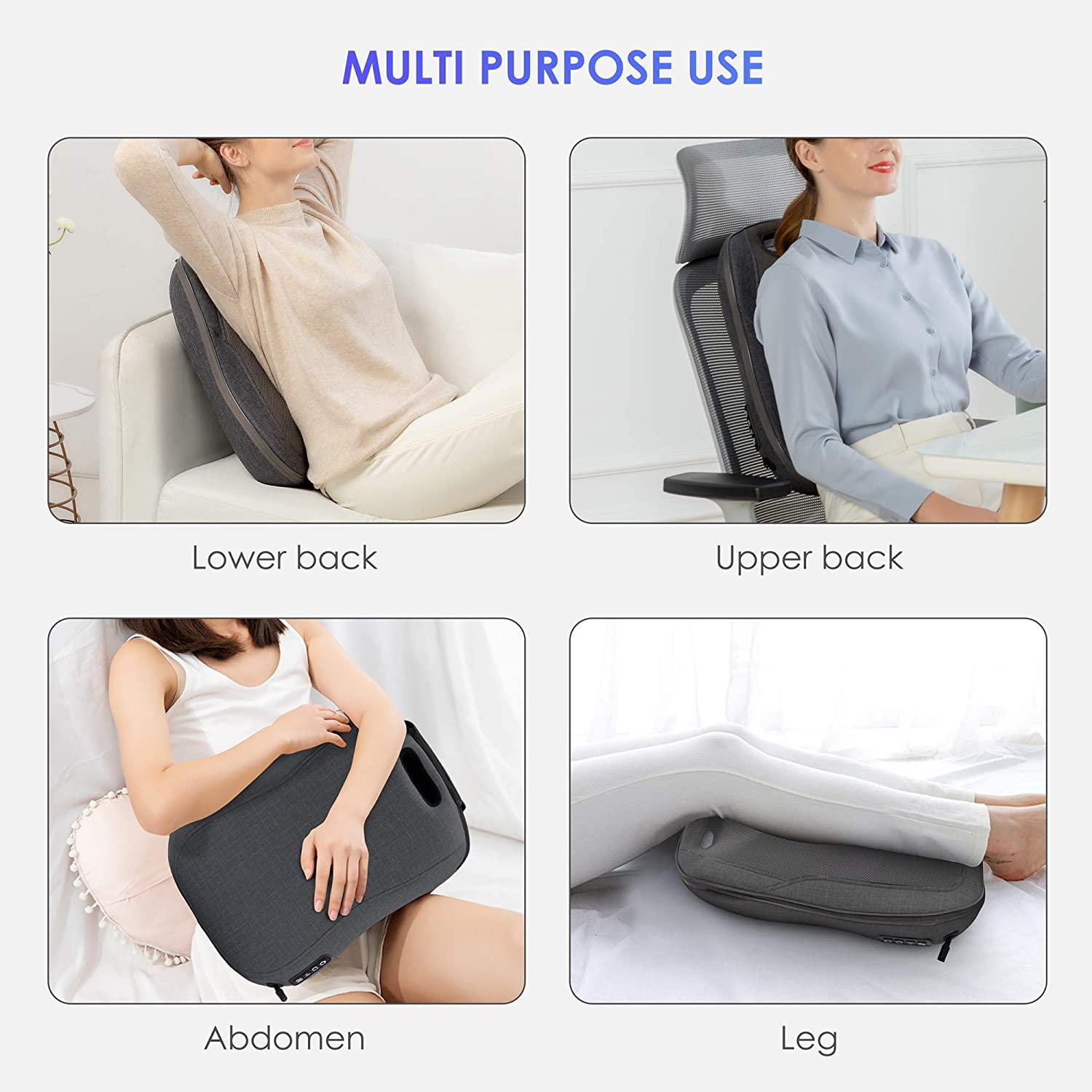 Best Portable Deep Tissue Shiatsu Massage for Back Pain Full Body Waist  Lower Back Massager Massage Cushion for Chair - China Back Massager, Deep  Tissue Massage
