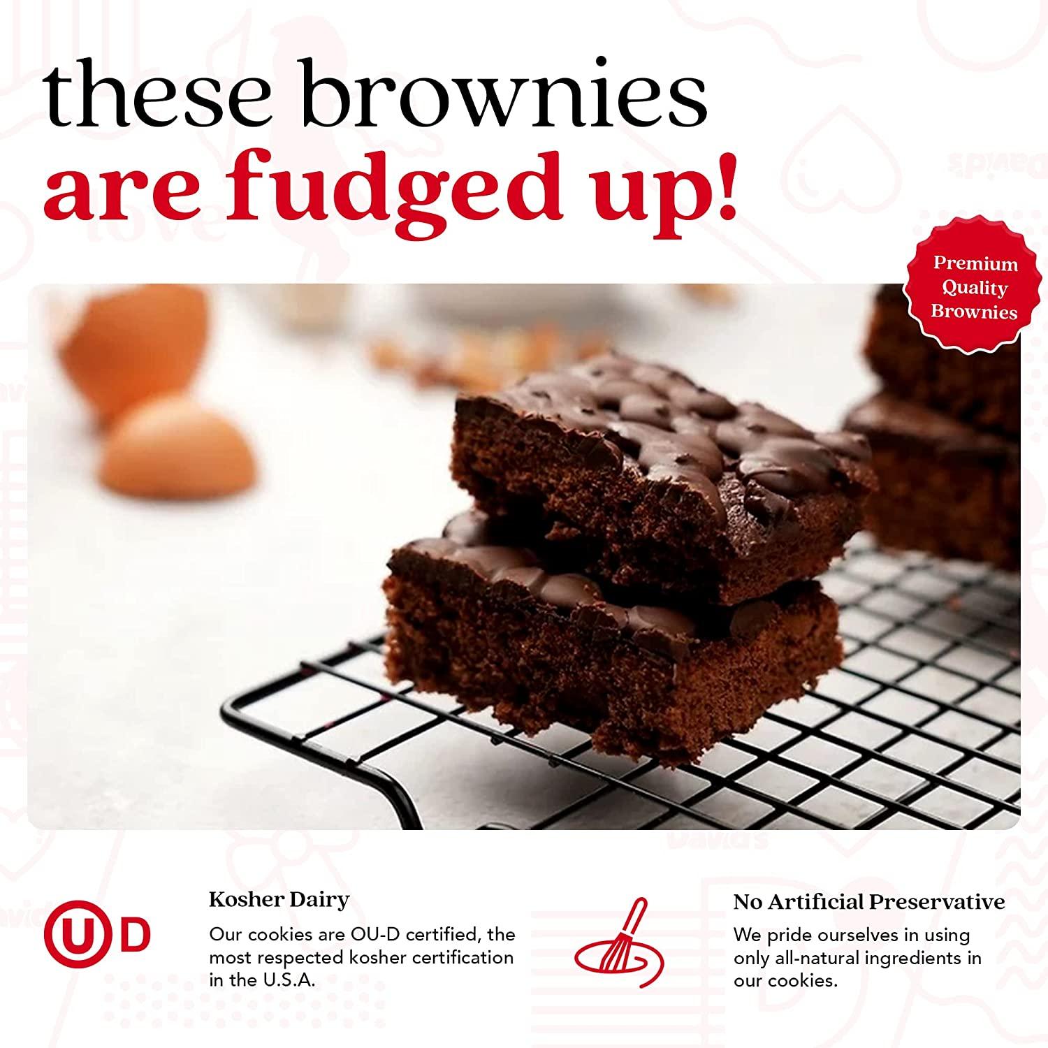 David's Cookies Assorted Brownies & Crumb Cake Gift Basket Tin - Delicious,  Fresh Baked Snacks, Gourmet Chocolate Fudge Slices, Brownies Gift Basket  Ideal Gift For Corporate Birthday Fathers Mothers Day Get Well