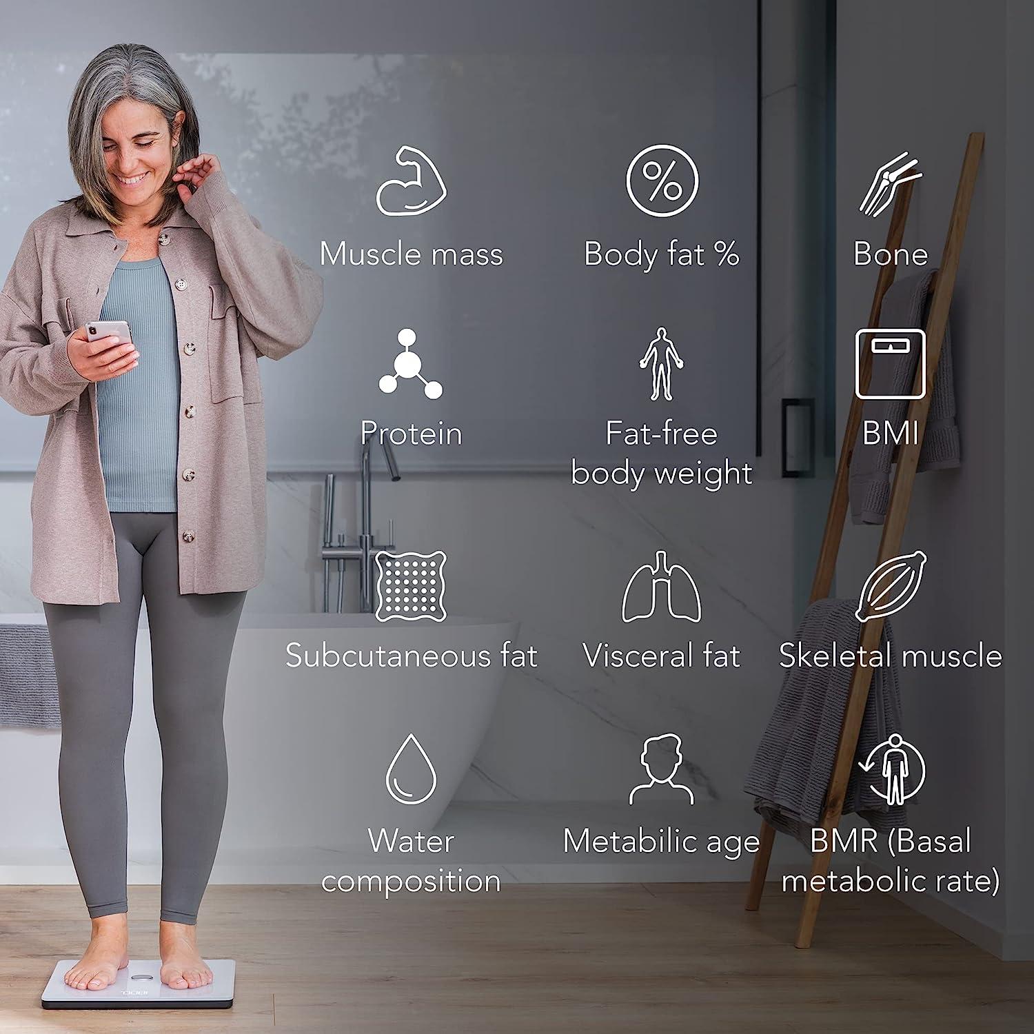 QardioBase X Smart WiFi Scale and Full Body Composition 12 Fitness