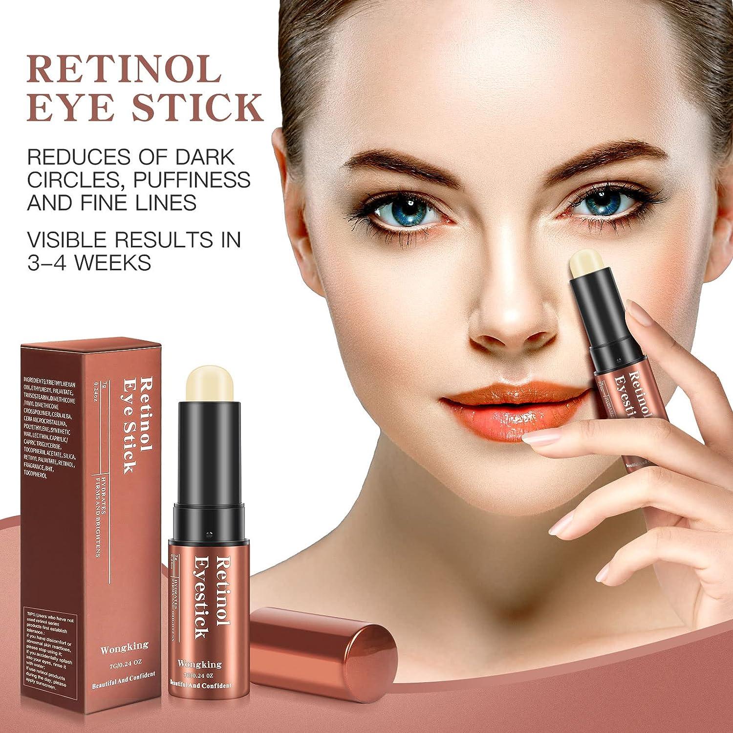 Retinol Eye Stick (0.24Oz) Retinol Eye Cream for Puffiness and Bags