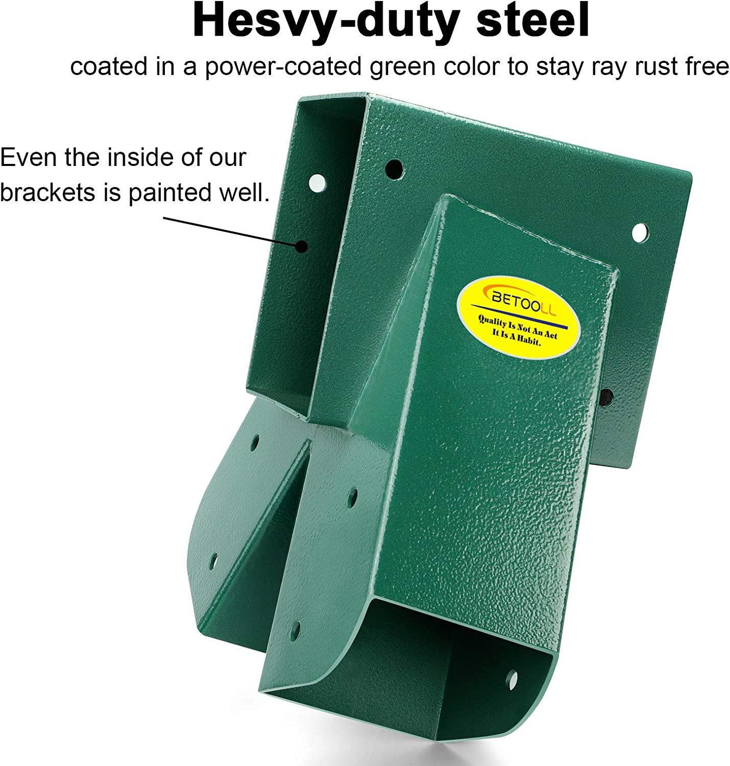 BETOOLL AFrame 2 Brackets Swing Set with Mounting Hardware (Green