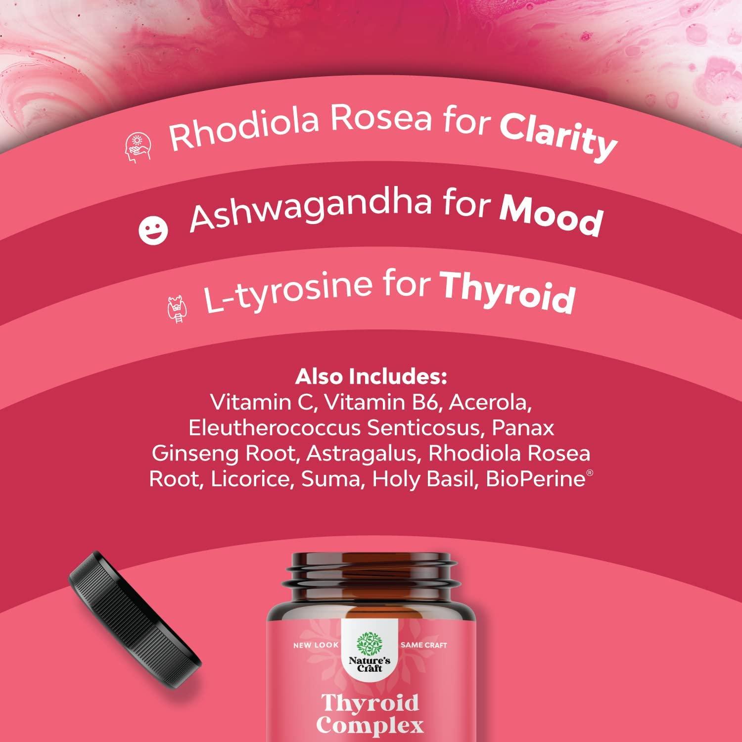 Women's Advanced Thyroid Support with Ashwagandha Herbal Energy