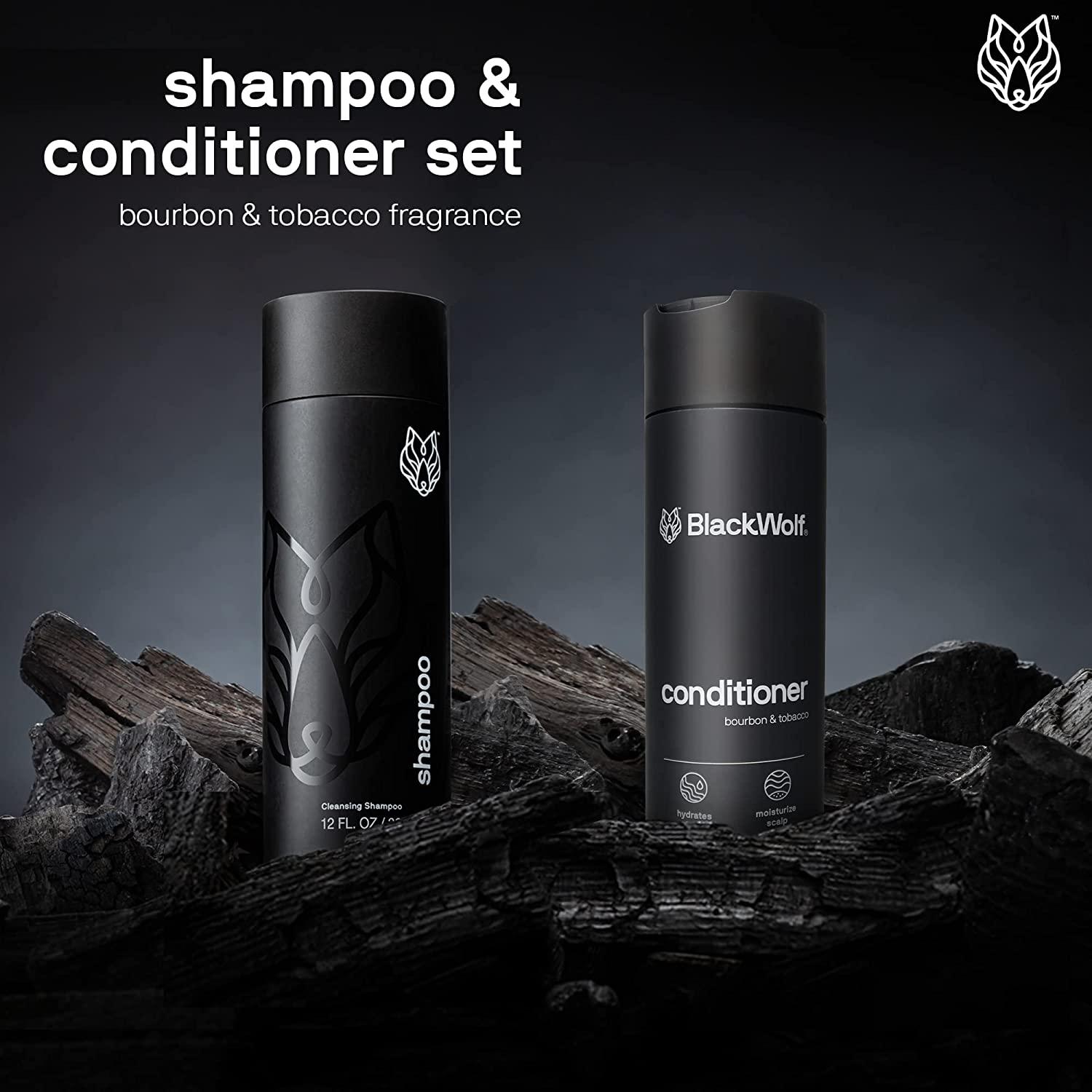 Black Wolf Everyday Men's Shampoo & Conditioner Set - 12 Fl Oz