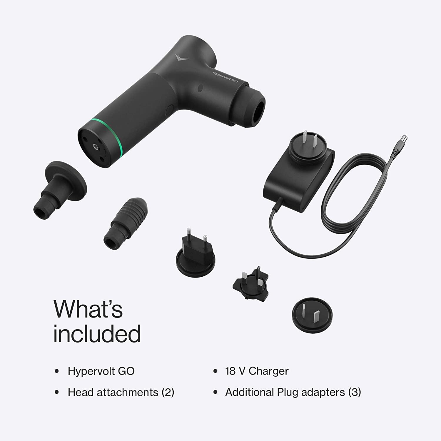 Hyperice Hypervolt GO - Portable Deep Tissue Massage Gun for On