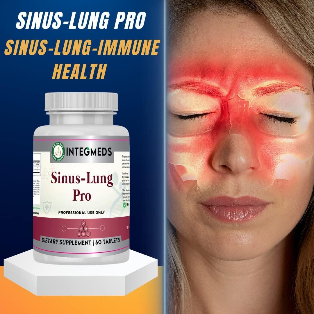 SinusLung Pro 60 Tabs Respiratory and Sinus Support Supplement Buy
