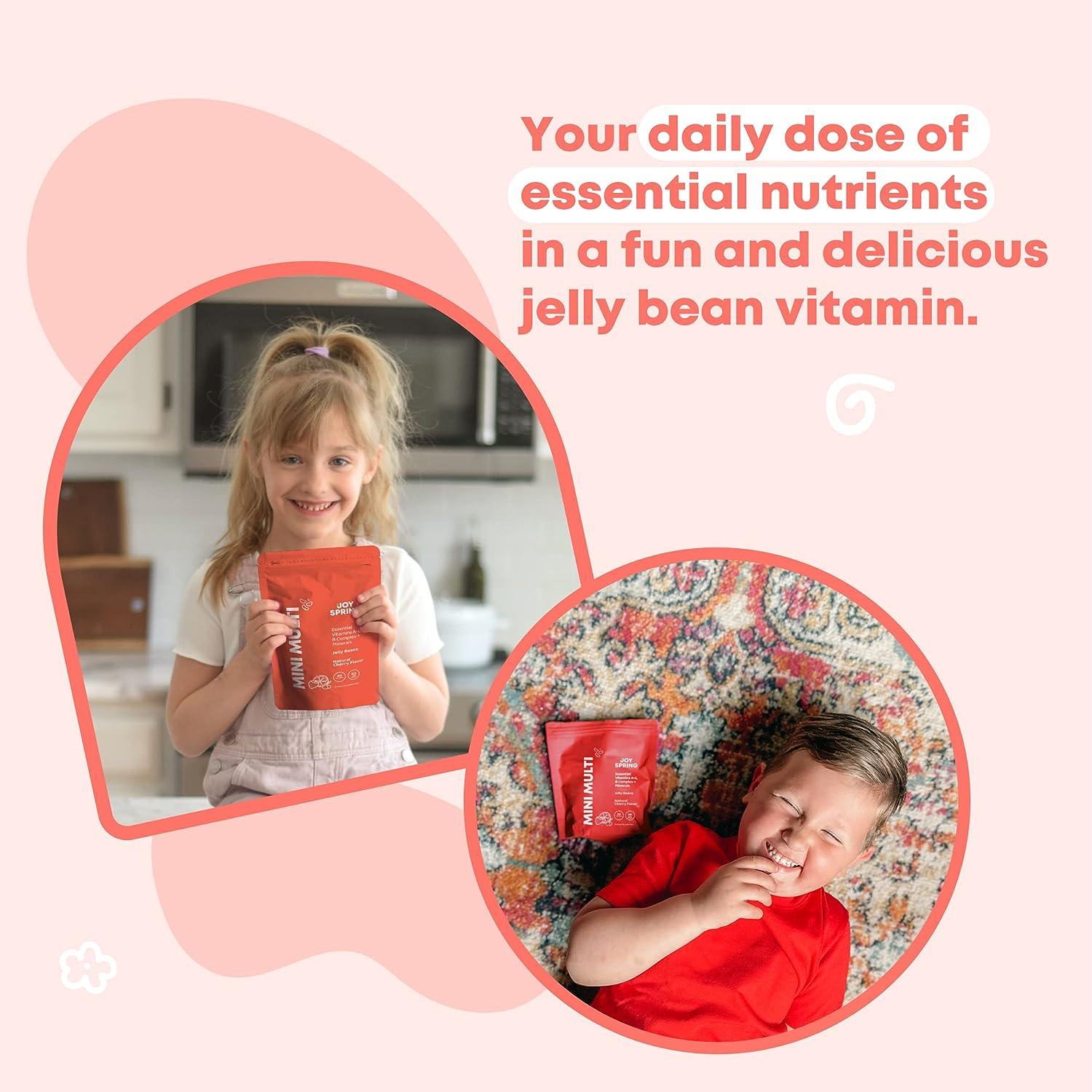 Jelly Bean Vitamins With Folate For Kids Kids Chewable Multivitamins