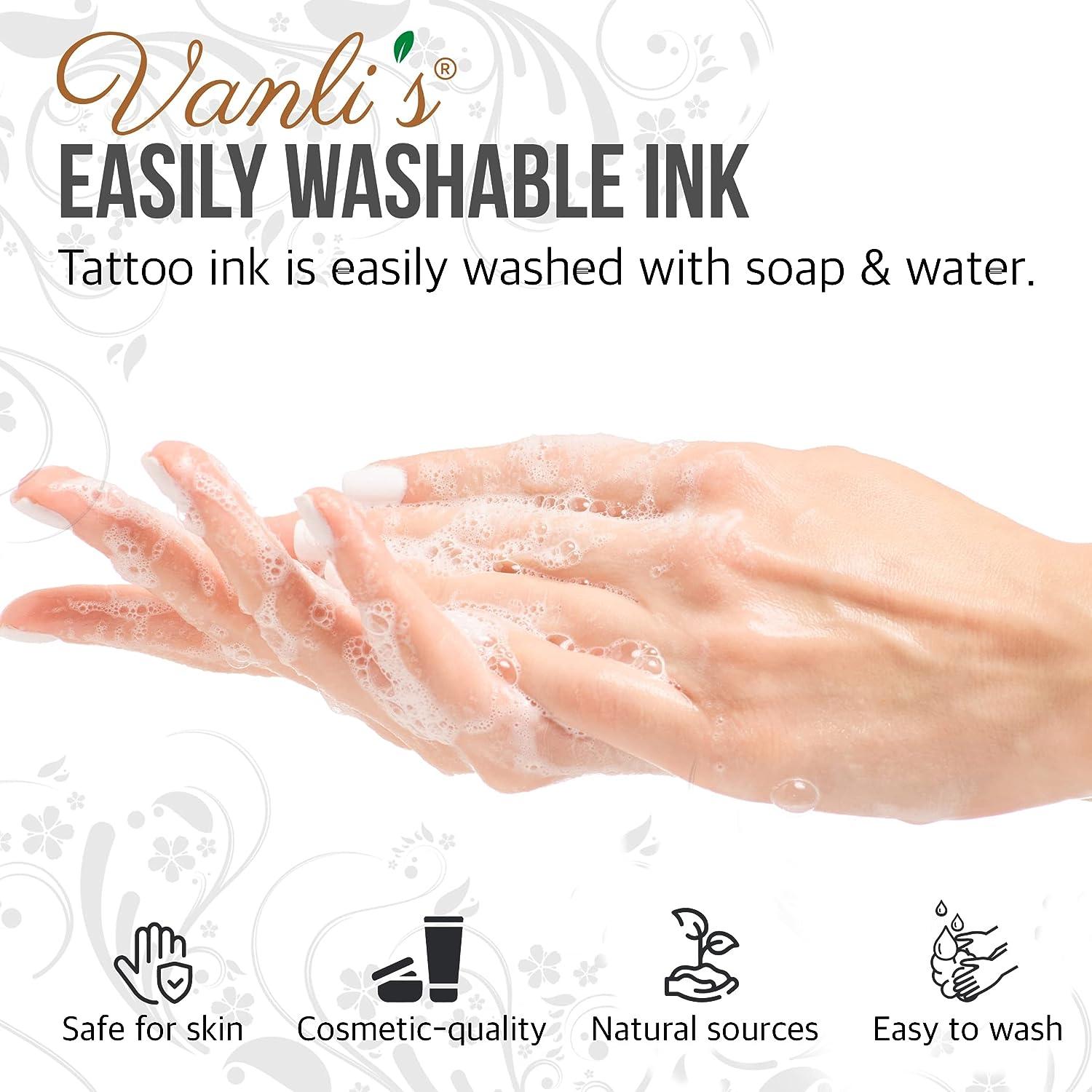 Vanli's Temporary Tattoo Markers for Skin With Nepal