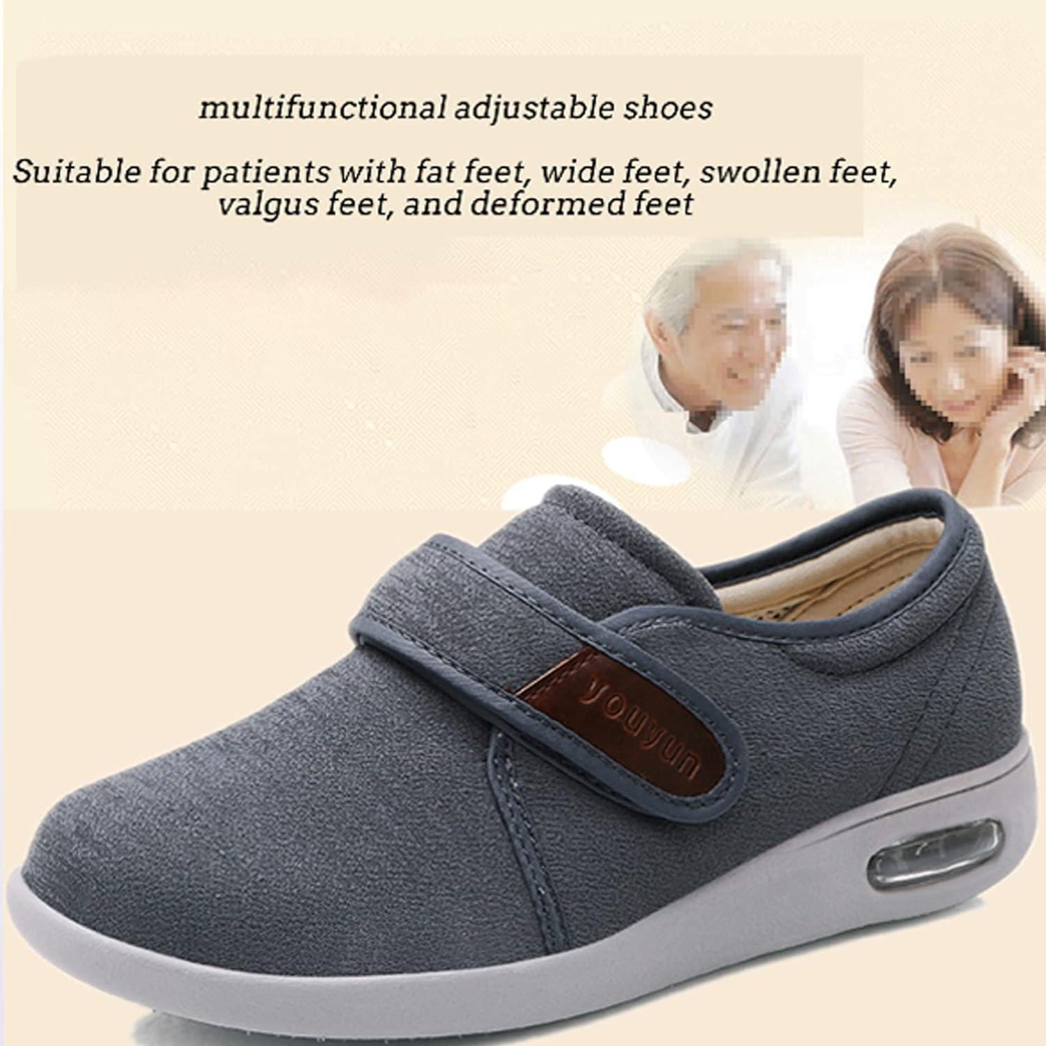 LEEWEE Diabetic Shoes for Women Width Shoe for Elderly Walking
