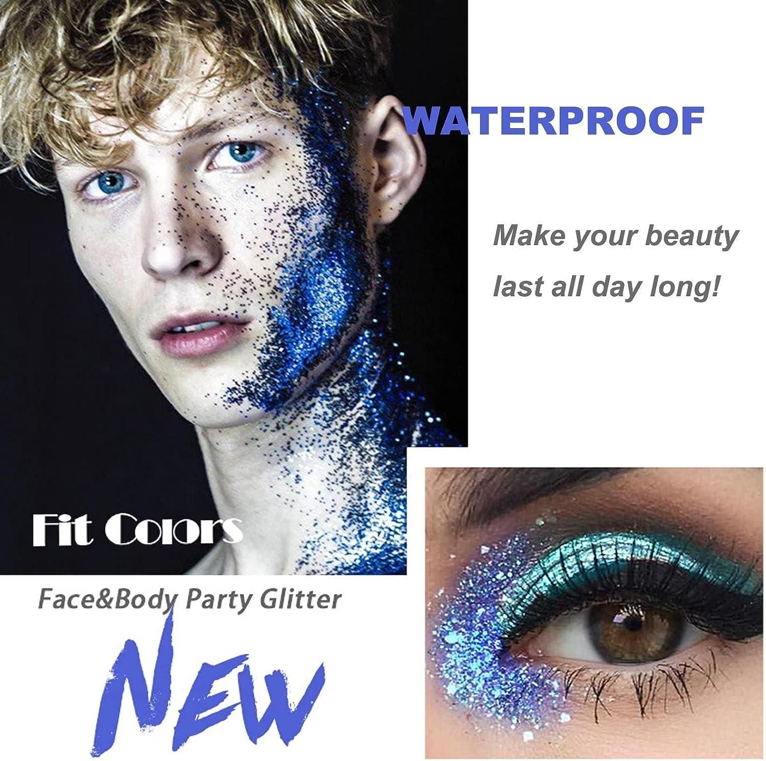 Face Glitter Makeup Gel Hair Body Glitter Gel Glitter Face Paint