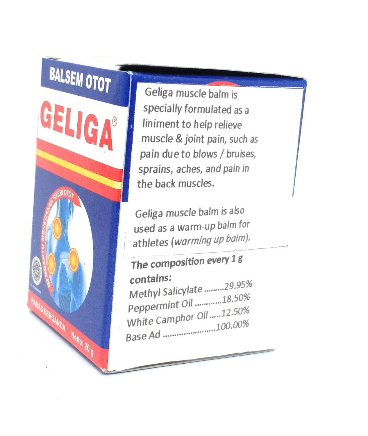 Geliga Balsem Otot - (Pack of 3)