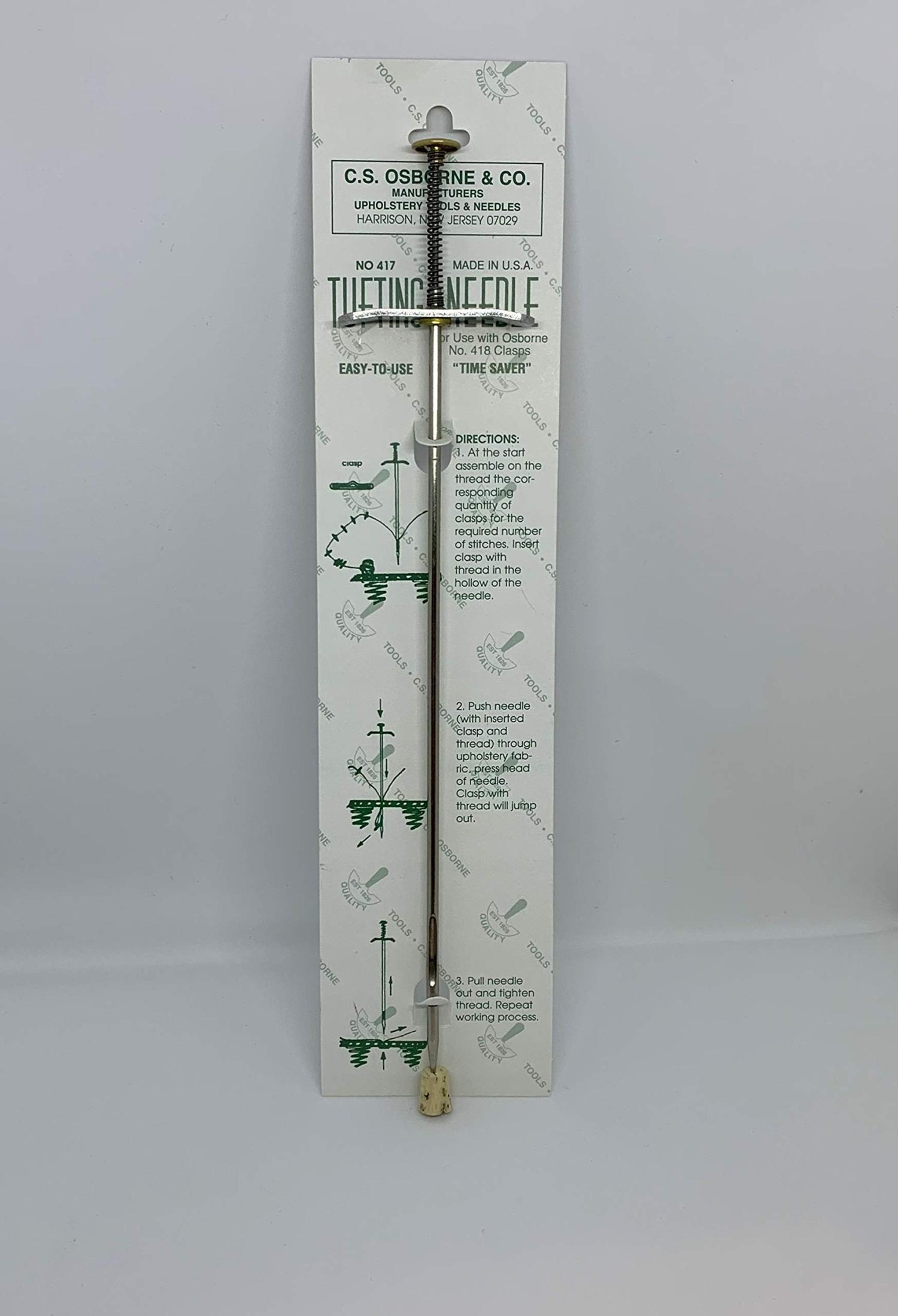 C.S.Osborne & Co. No. 417 Tufting Needle (MPN 64386)