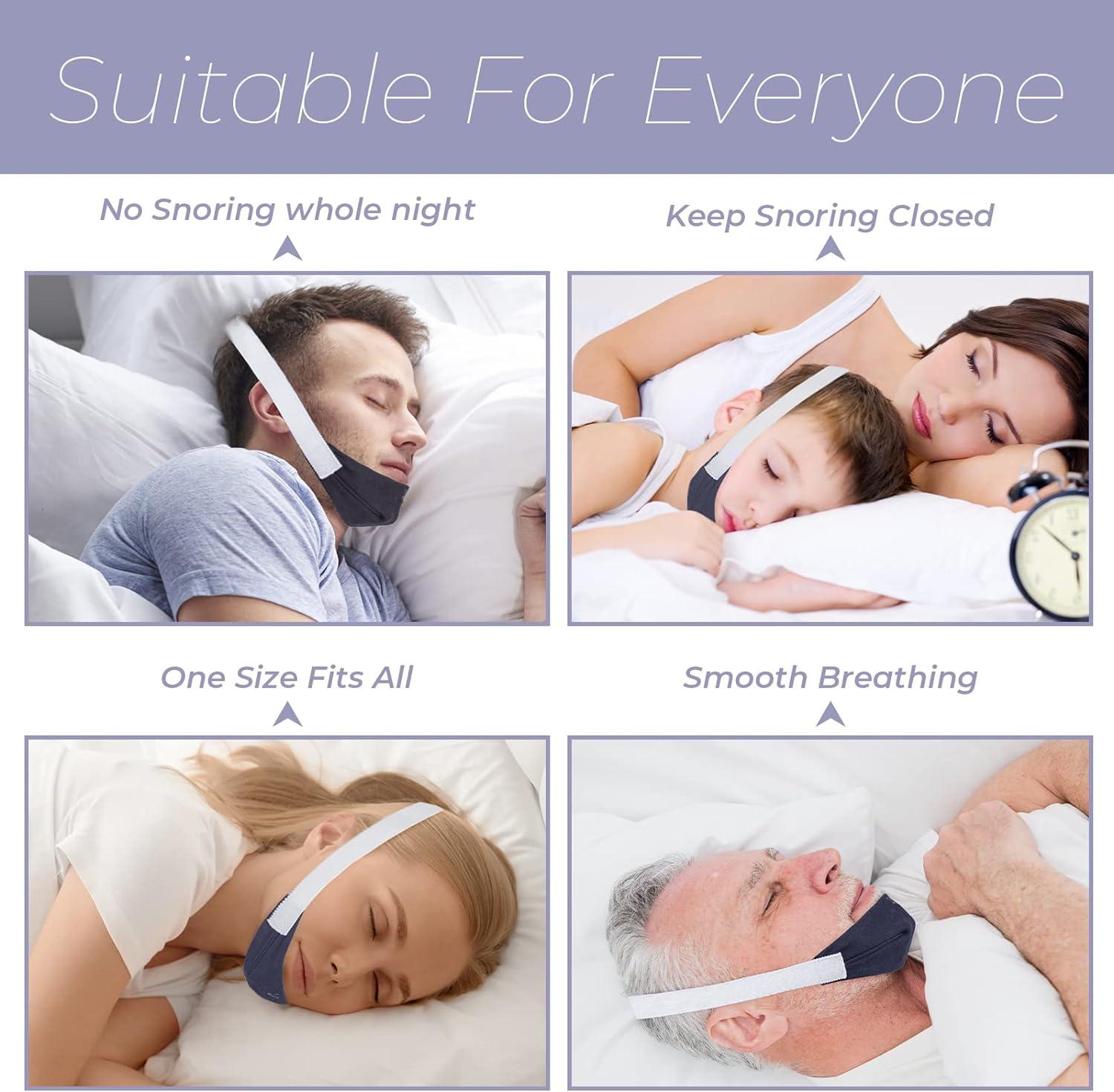 ResMed Adjustable Chin Strap Replacement Anti Snoring Chin Strap for