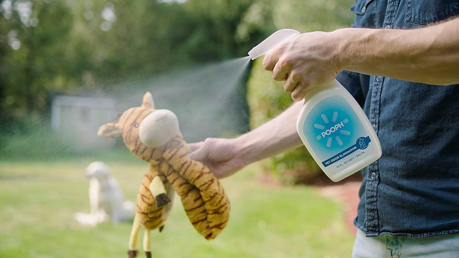 Pooph Pet Odor Eliminator 32oz Spray Molecular Odor Dismantler for