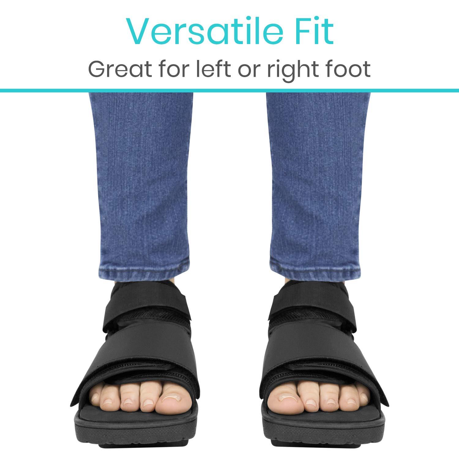 Vive Offloading PostOp Shoe Forefront Wedge Boot for Broken Toe