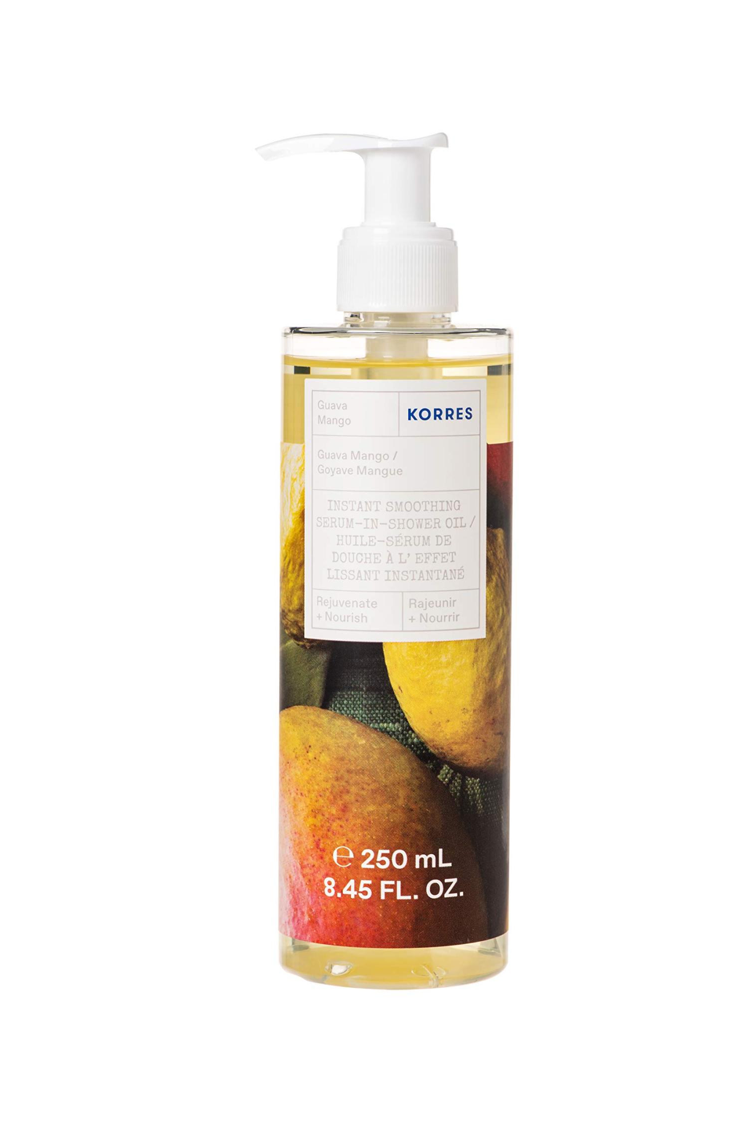 KORRES Instant Smoothing SerumInShower Oil 8.54 fl. oz. Guava Mango