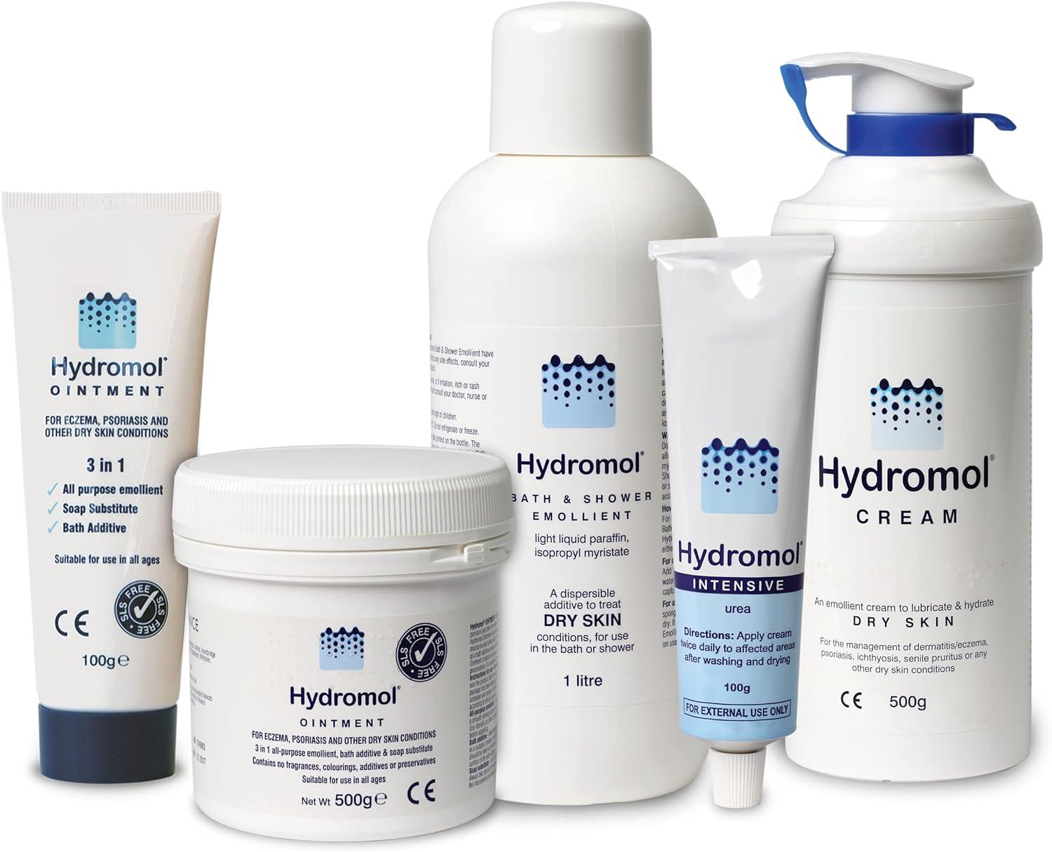 Hydromol Bath & Shower Emollient 500ml for Eczema, Dermatitis