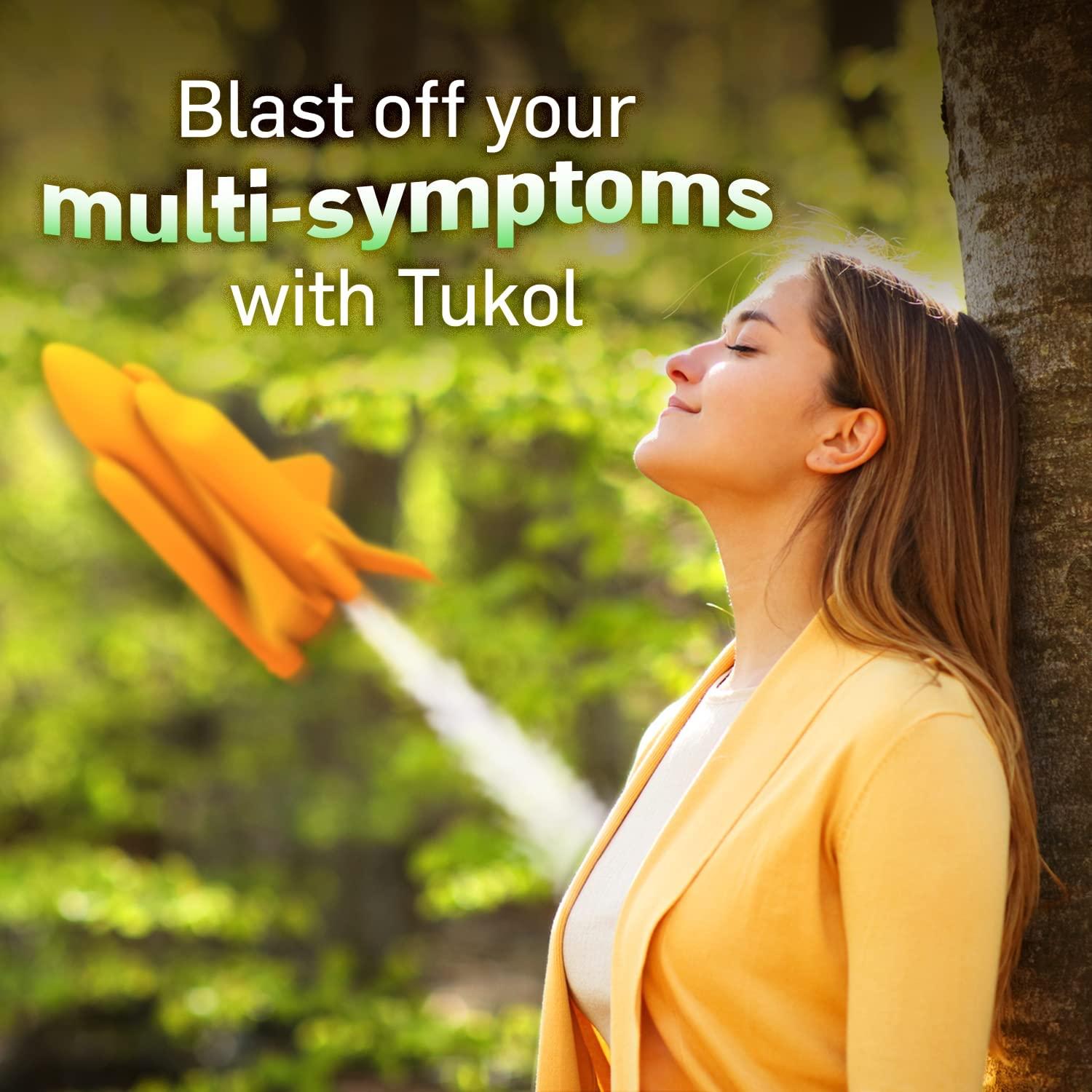 TUKOL Cough Congestion Treatment Cough Suppressant and Nasal