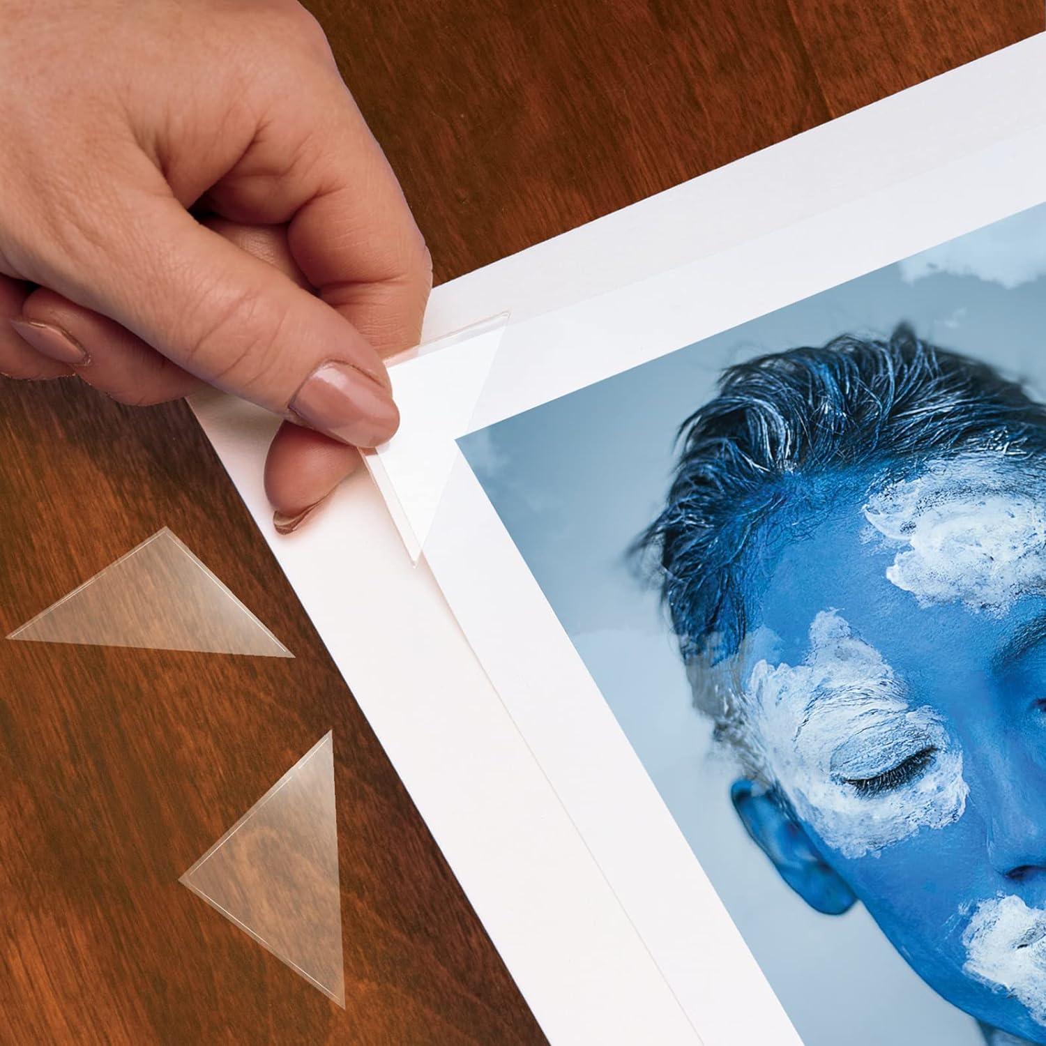 Lineco AcidFree Archival Mounting Corners SelfAdhesive Photo