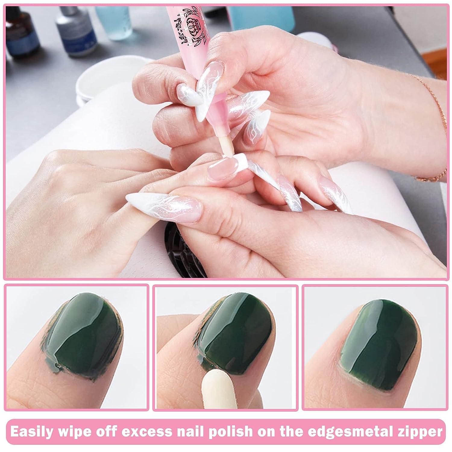 Pcs Nail Polish Remover Corrector Pen Cuticle Clean Up Edge