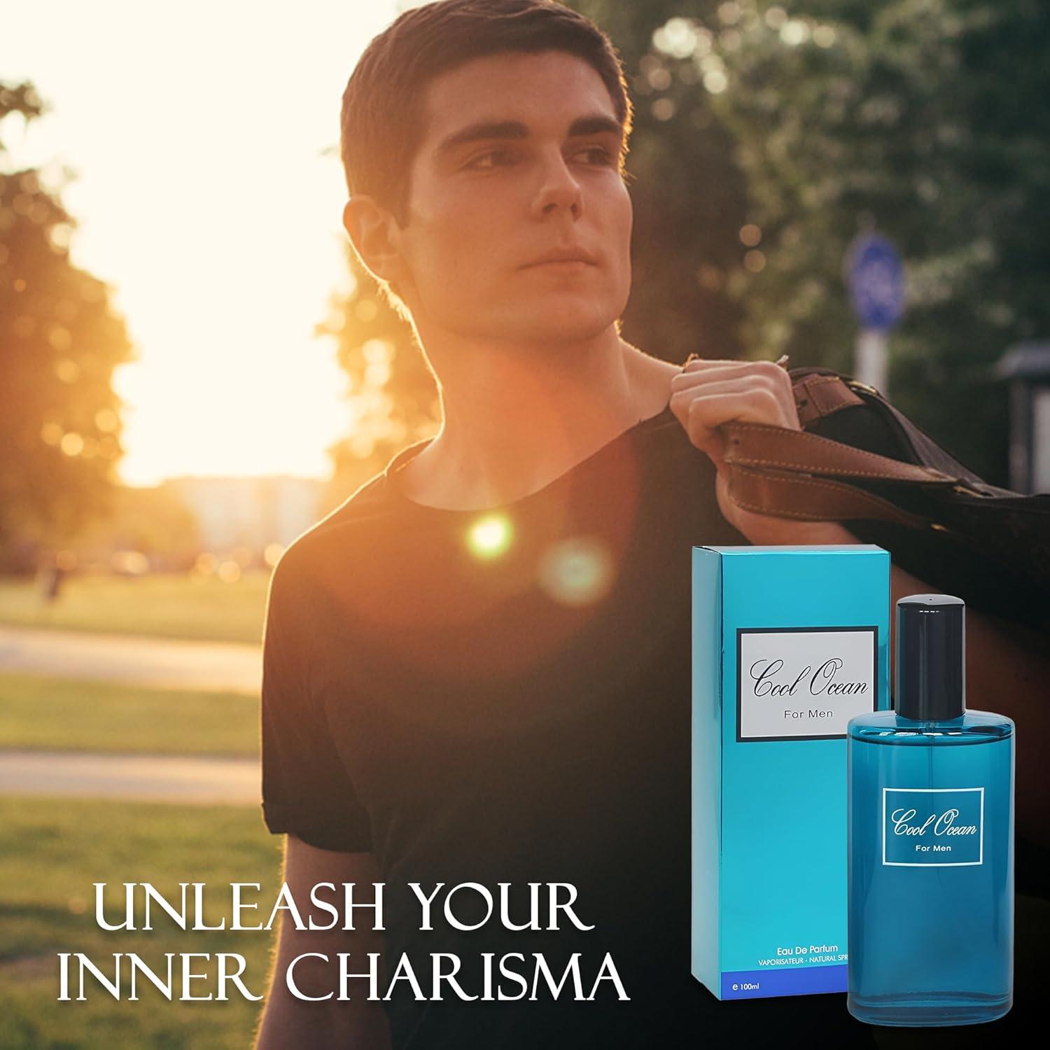 Ocean Man Men's Cologne Notes Ocean Perfume Eau De Perfume