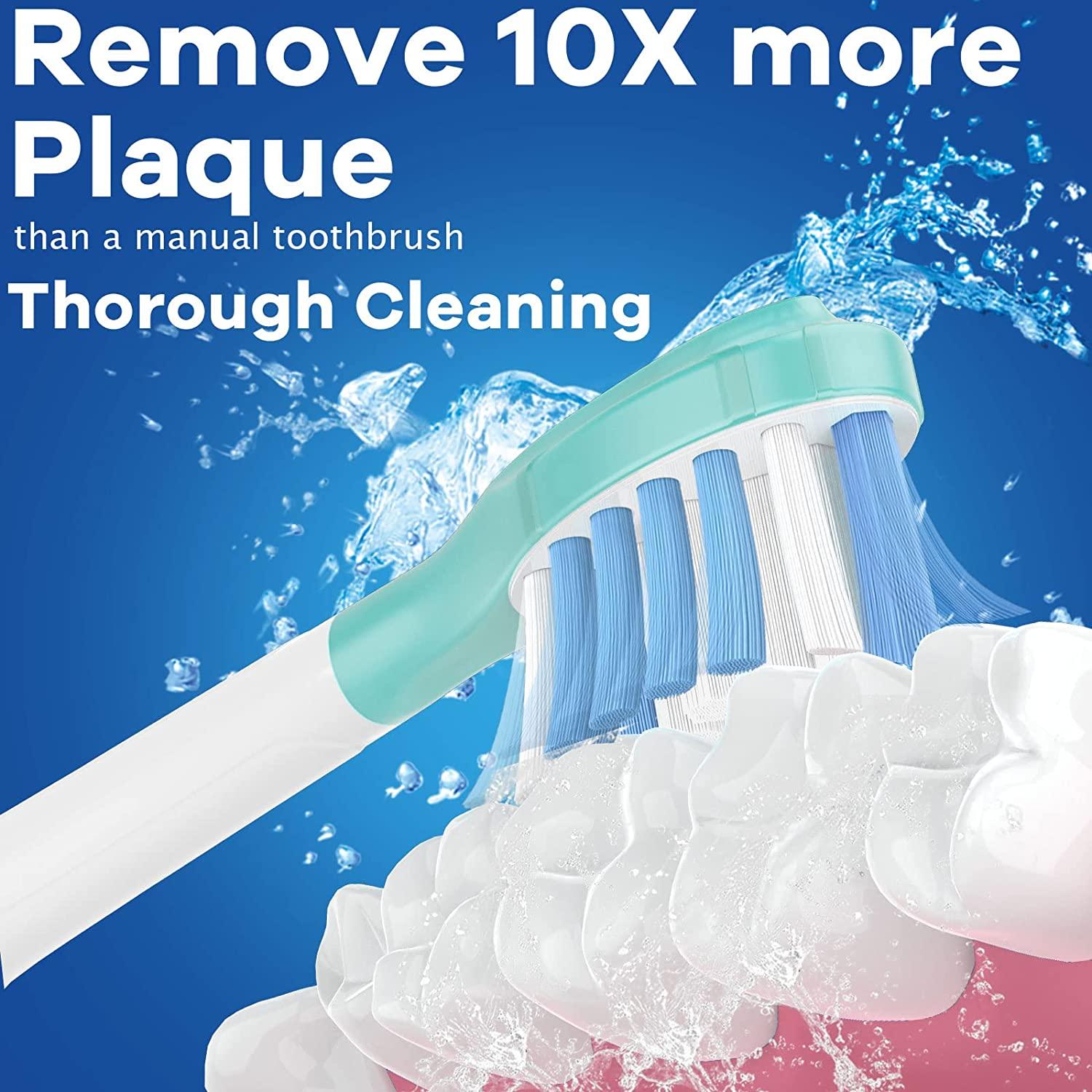 BrightDeal Replacement Heads for Philips Sonicare ProtectiveClean 4100