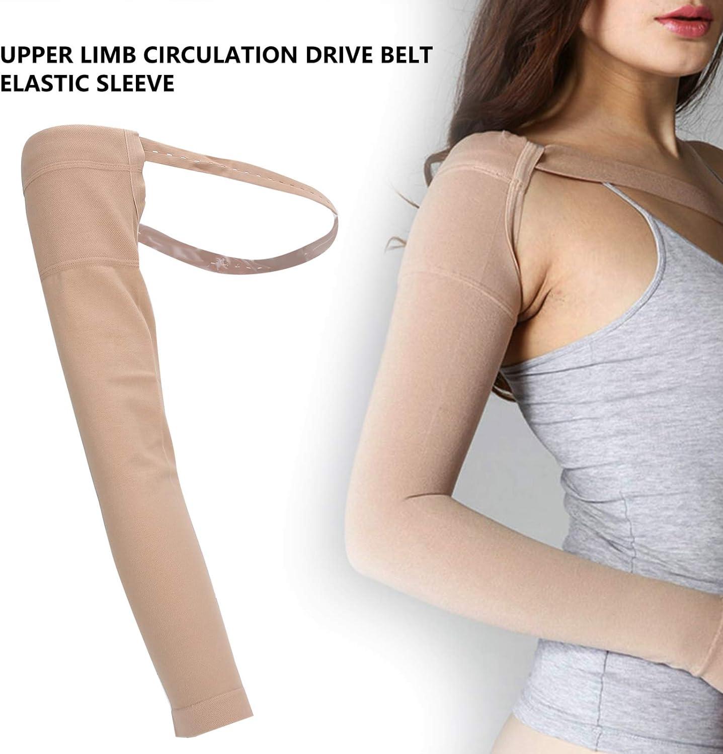 Post Mastectomy Compression Sleeve Elastic Lymphedema Sleeve Arm Swelling Arm  Lymphedema Edema Arm Support Brace for Preventing Arm Lymphedema and Other  Symptoms(XXL)