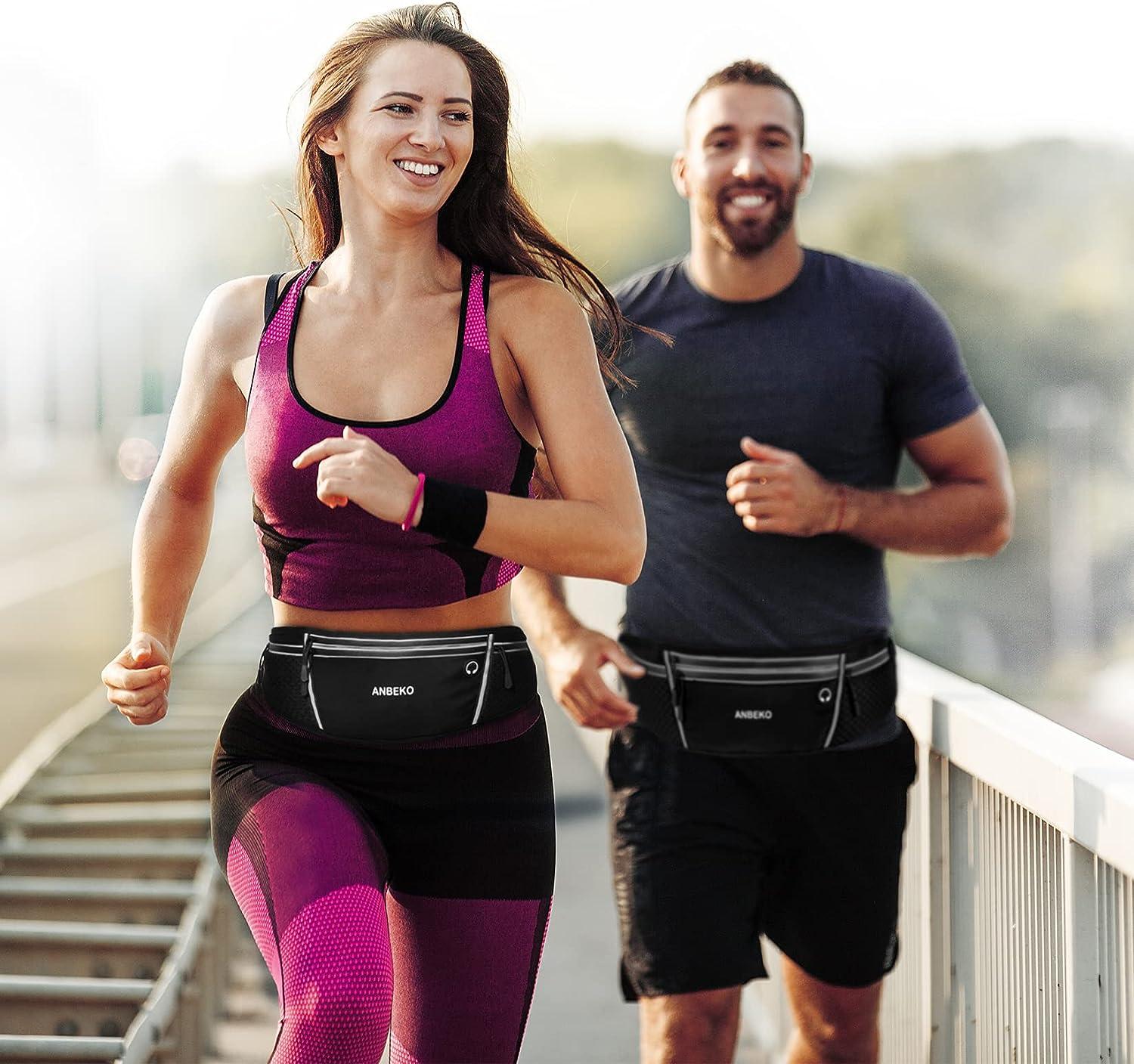 Unisex Sport Runner Zipper Fanny Pack Belly Waist Bag Fitness