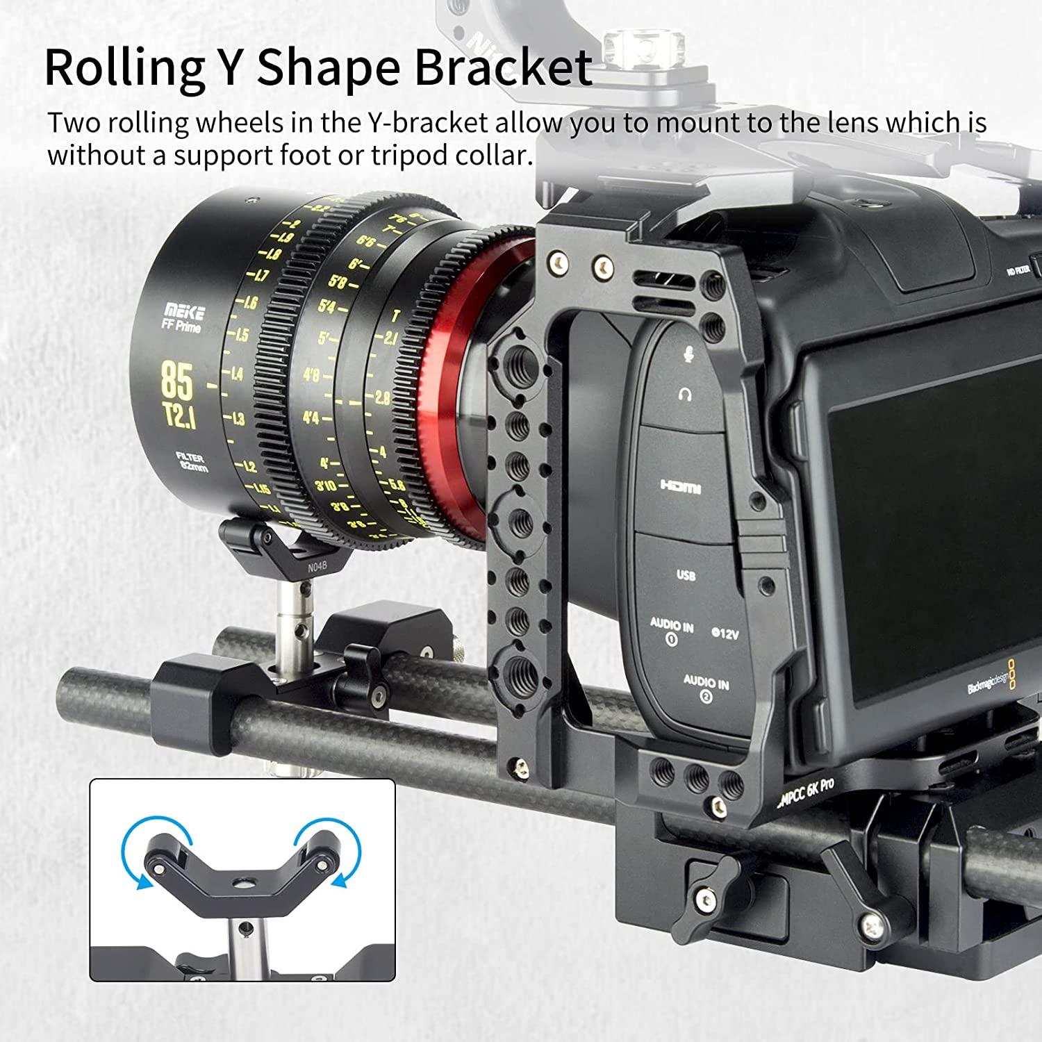 Nitze 15mm ユニバーサルレンズサポート Amazon.com : Nitze 15mm Universal Lens Support with Rolling