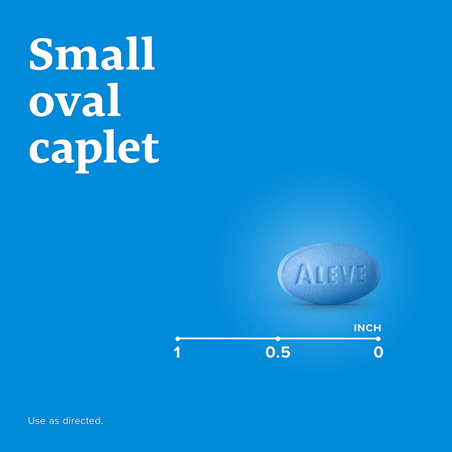 270 ct Aleve Soft Grip Arthritis Cap Tablets 220mg Fast Acting Pain Relief for Headaches