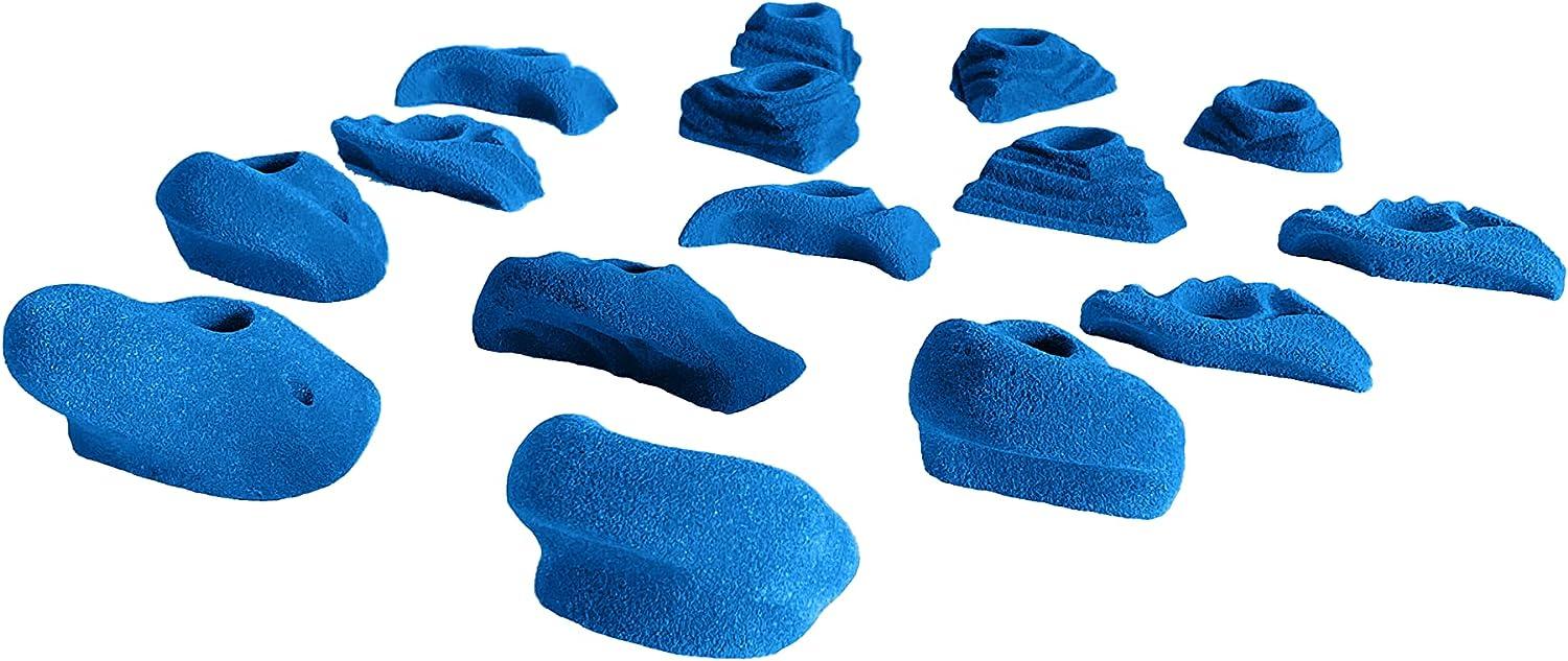 15 Rock Climbing Holds Jugs Crimps Foot Hold Set Bouldering Home Wall