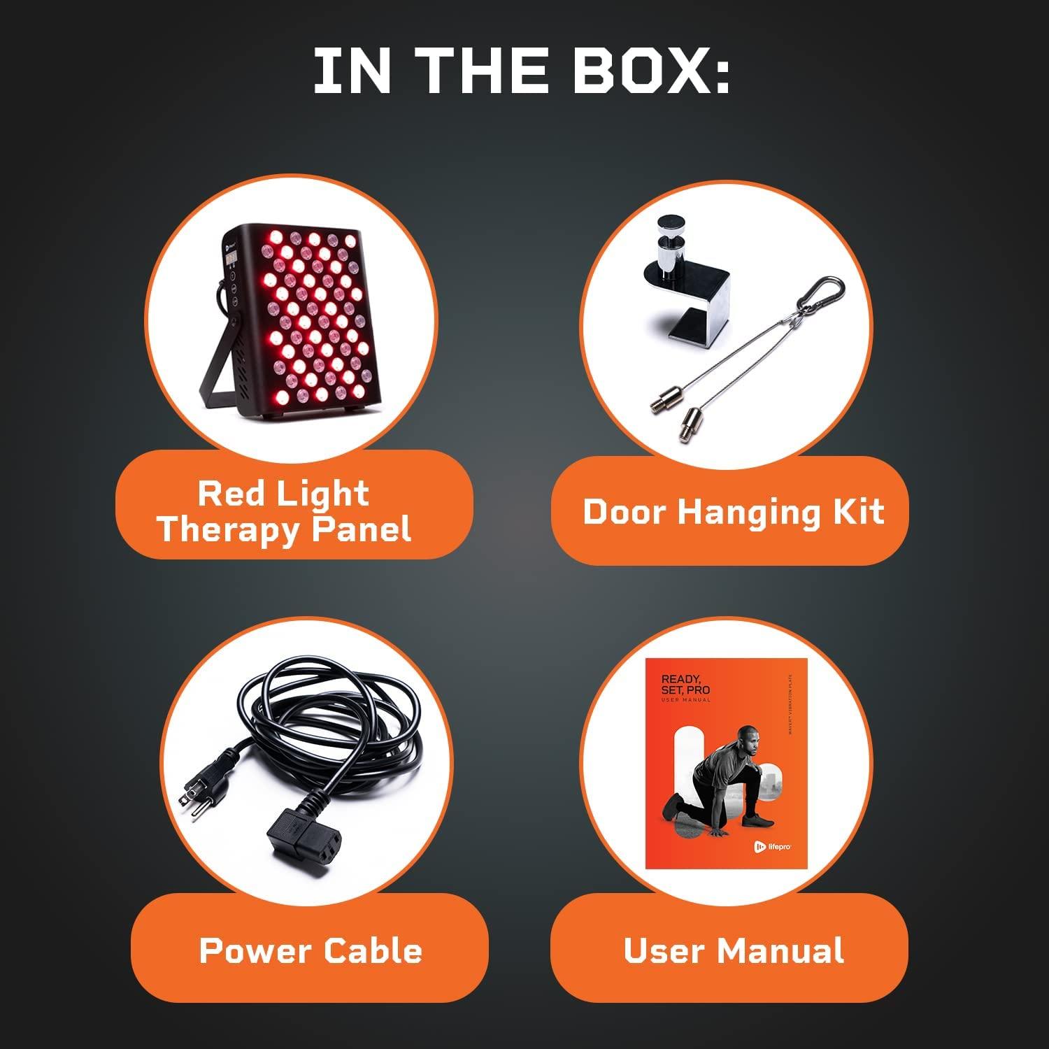 LifePro Infrared Light Therapy Device 660nm & 850nm Red & Invisible