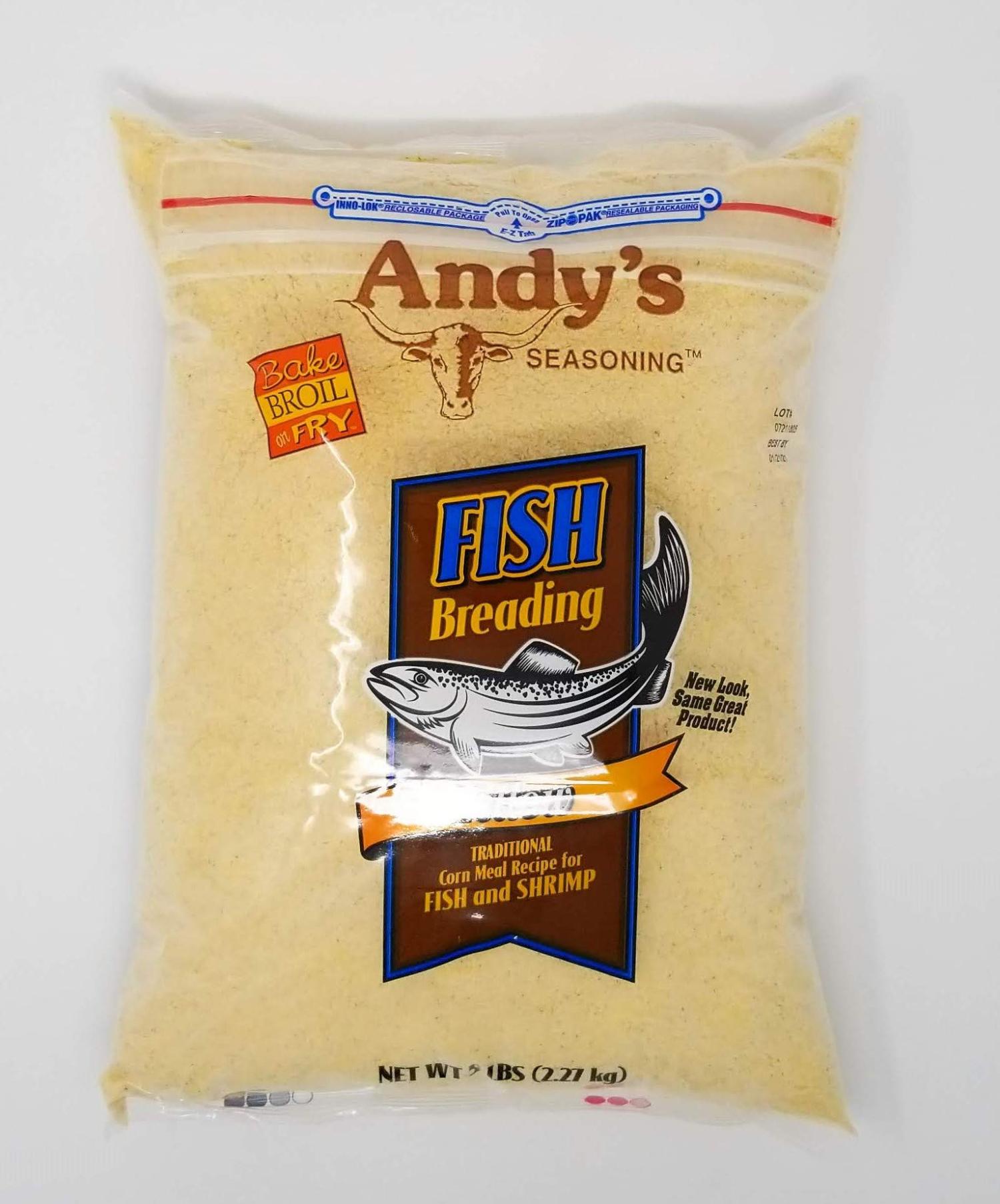 Andy's Yellow Fish Breading, 5pounds