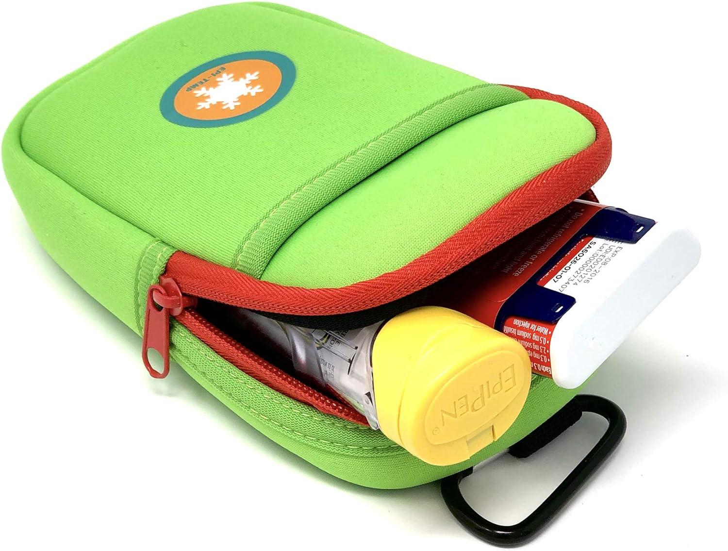 EPITEMP Epipen Insulated Case for Kids Adults Smart Carrying Pouch