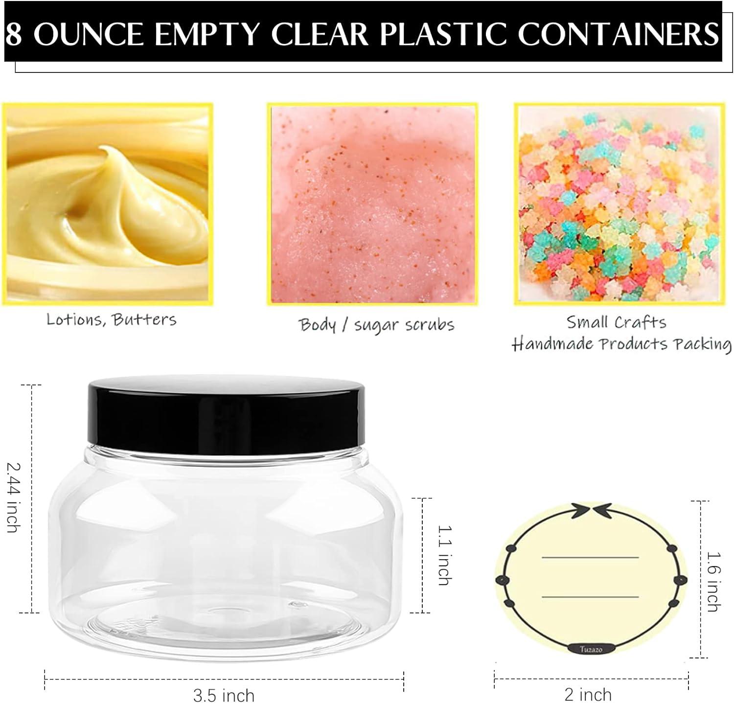 1pc-200pcs 5oz 7oz 8oz PET Plastic Cream Jar Container, Woodgrain, Light  Weight, Cosmetic Self Care Body Butter Scrub Bottle, Wholesale -  in  2023