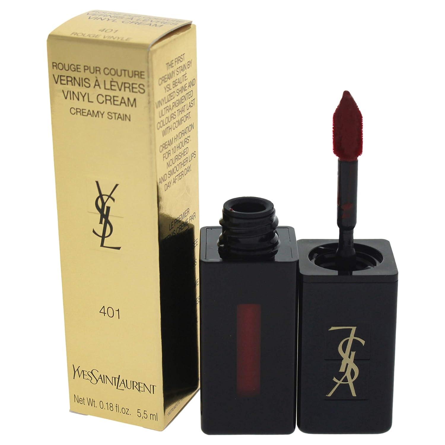 Yves Saint Laurent Vernis A Levres Vinyl Cream Lip Stain 401 Rouge