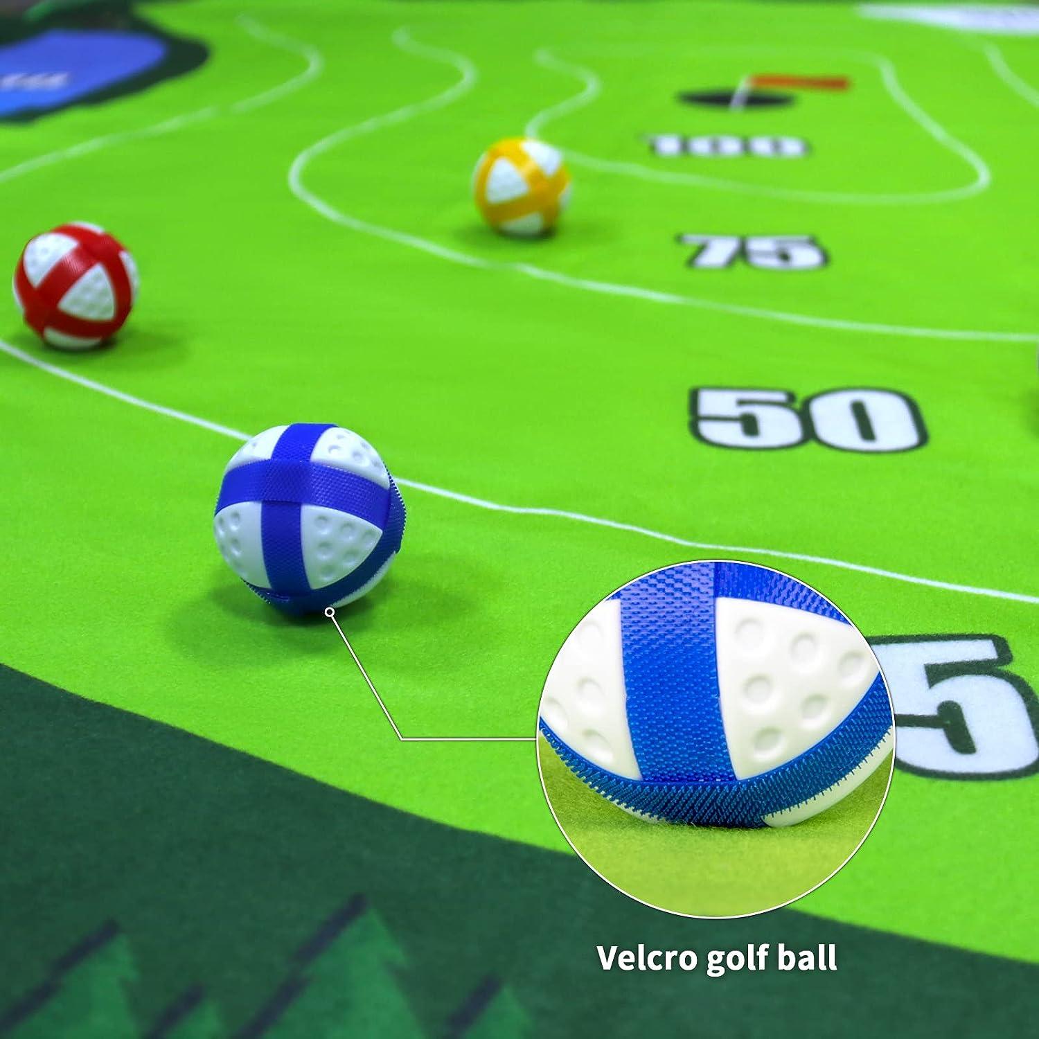 Youlvy Velcro Golf Chipping GameStick Chip Game, Battle Royale Golf