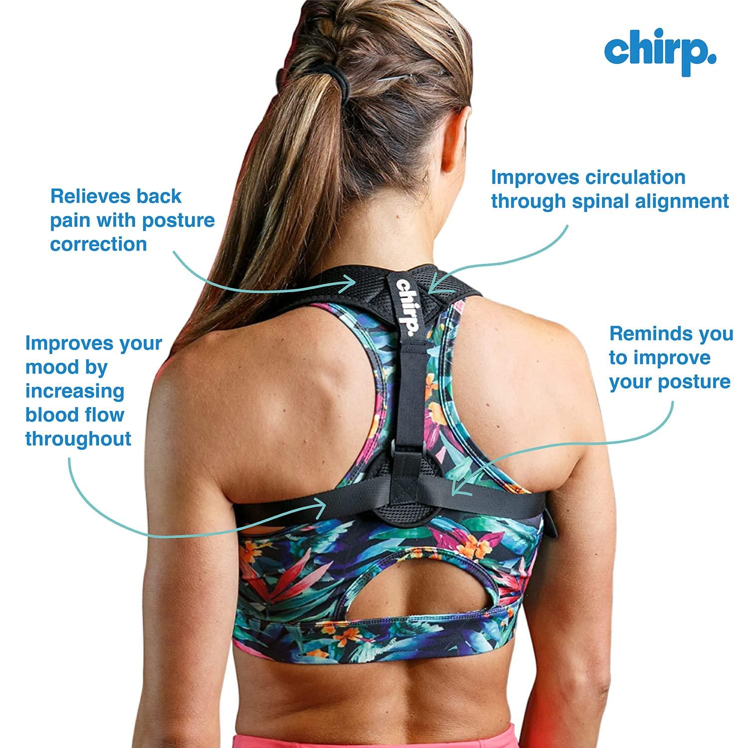 Chirp Upper Back Posture Corrector Easy-to-Use Posture Corrector