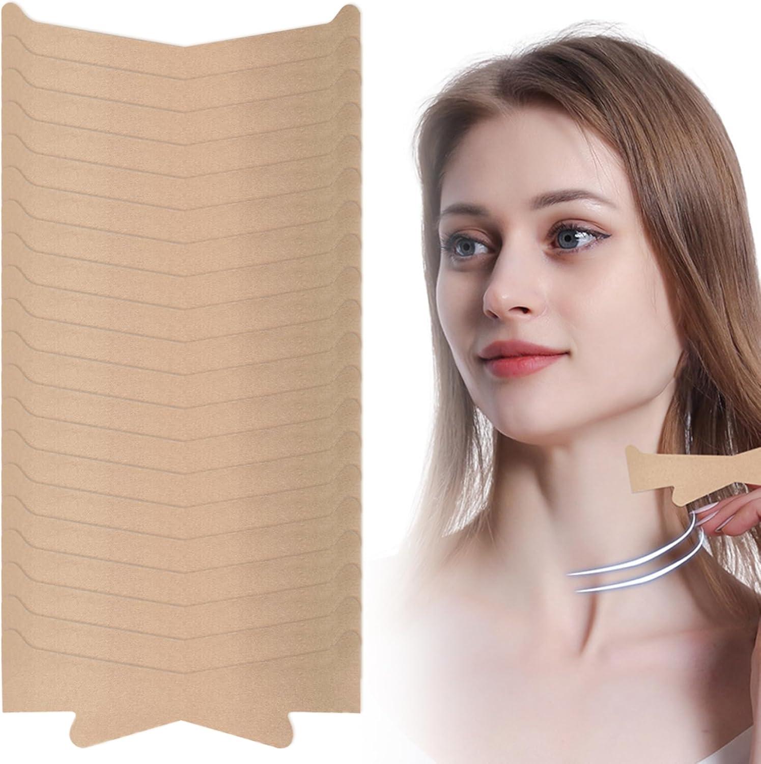 Face Neck Lifting Tape, Halslifting Tape, 20 stuks Face Lift Tape