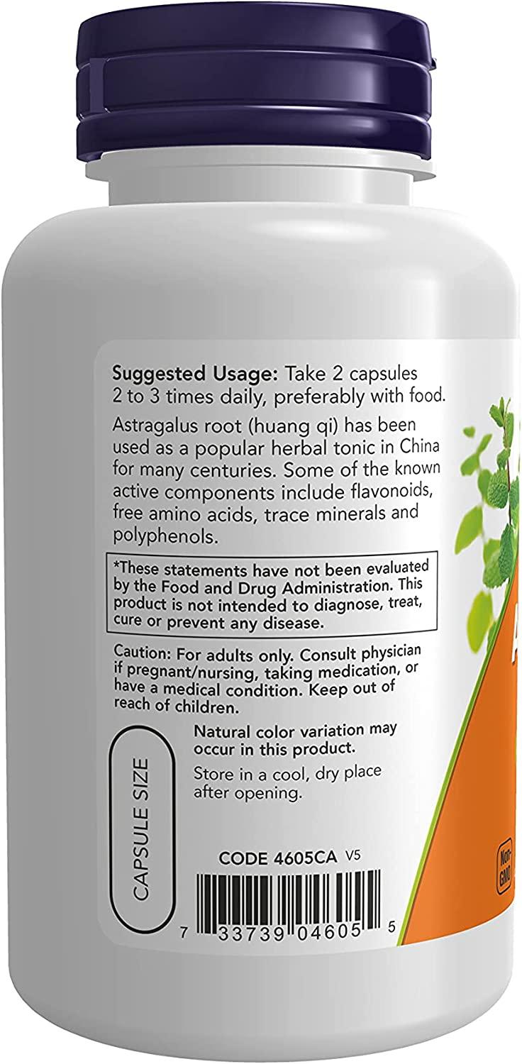 NOW Supplements, Astragalus (Astragalus membranaceus) 500 mg, Immune
