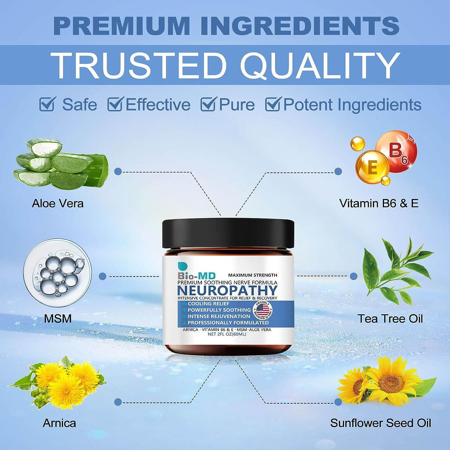 Neuropathy Pain Relief Cream Nerve Pain Relief Cream Maximum Strength
