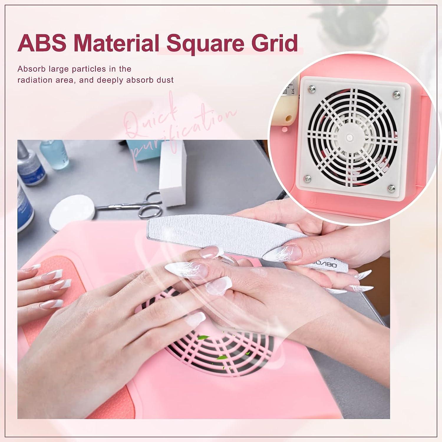 Nail dust absorber | With backrest | for Manicure | 40 W