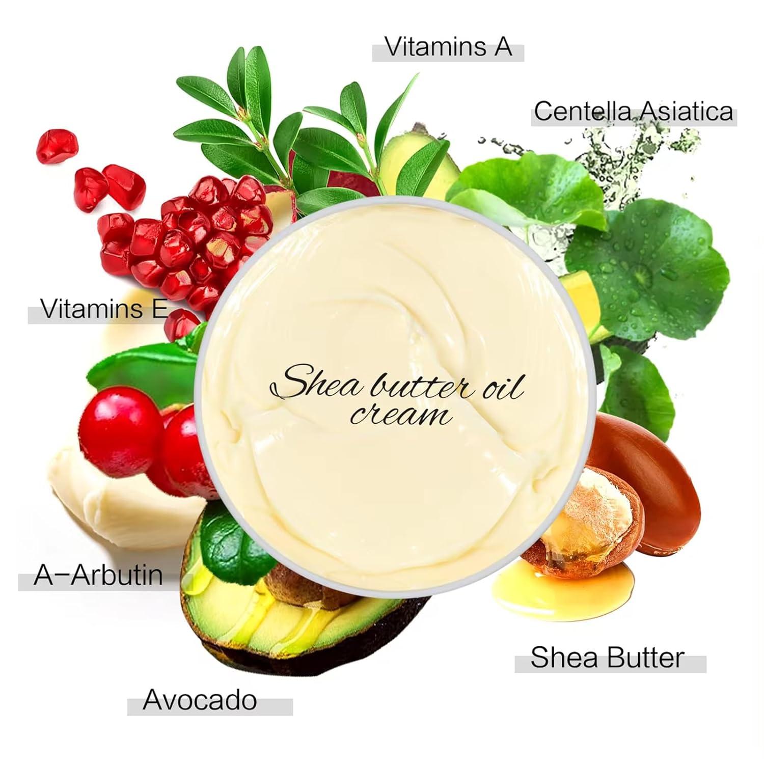 AILKE Organic Unrefined Shea Butter Oil Cream Daily Moisturizer for Face & Body Enriched with Glutathione & Vitamin C Alleviates Dryness 3.5 oz | Buy Now with Express International Delivery | GoSupps.com AILKE Organic Unrefined Shea Butter Oil Cream Daily Moisturizer for Face & Body Enriched with Glutathione & Vitamin C Alleviates Dryness 3.5 oz | Buy Now with Express International Delivery | GoSupps.com