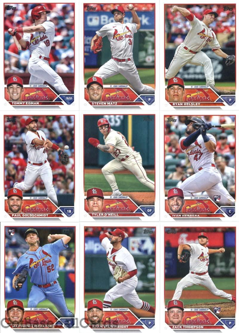 st louis cardinals team set baseball cards